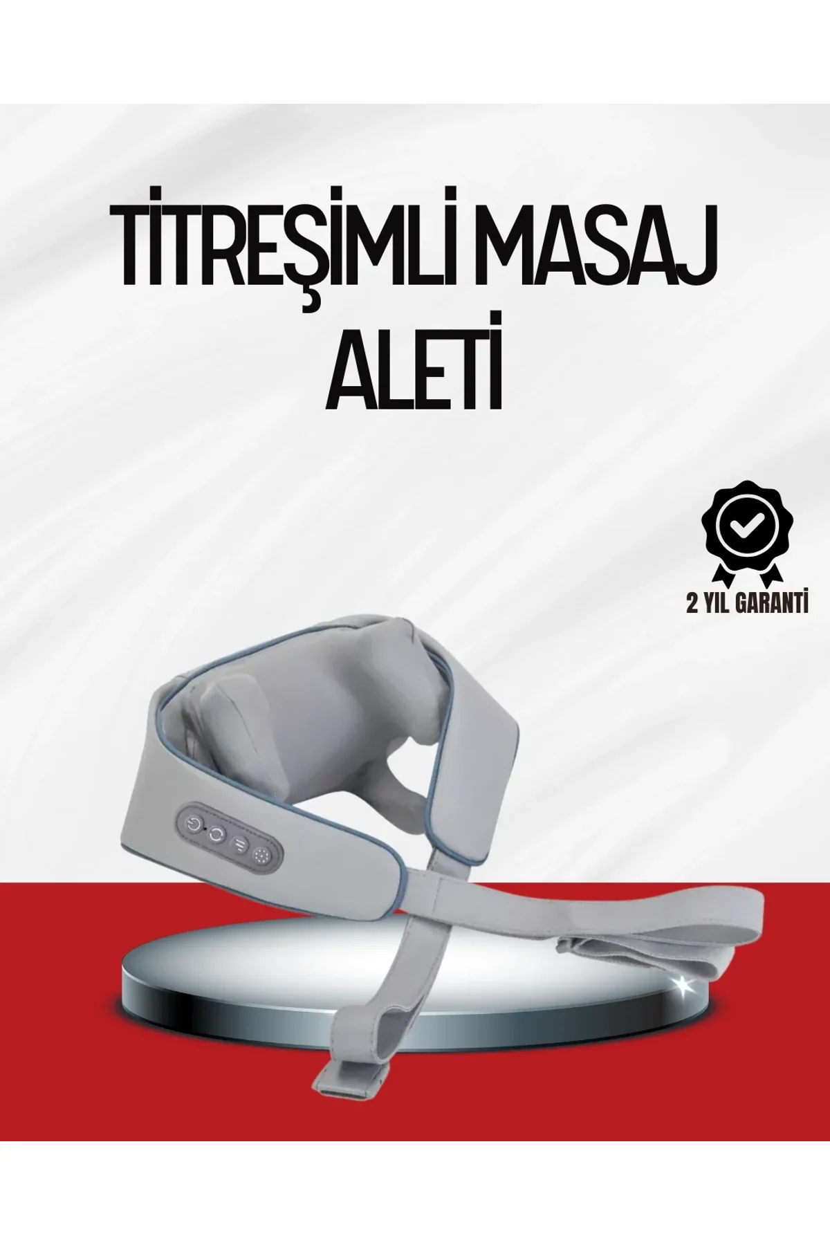 Çok Fonksiyonlu Kablosuz Masaj Aleti | 2 Modlu Isıtmalı - Just Cheap Store Görsel 2