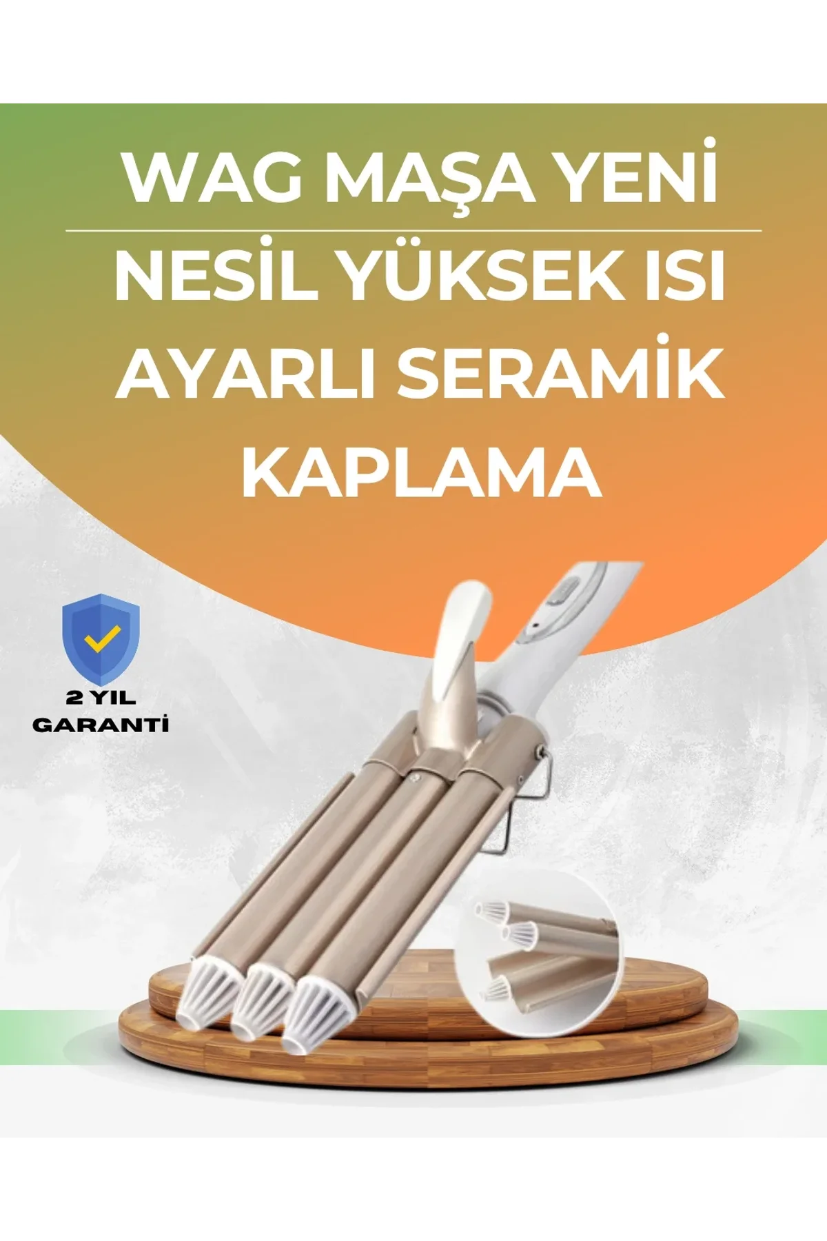 Profesyonel Kullanıma Uygun Bukle Maşası - Just Cheap Store Görsel 2