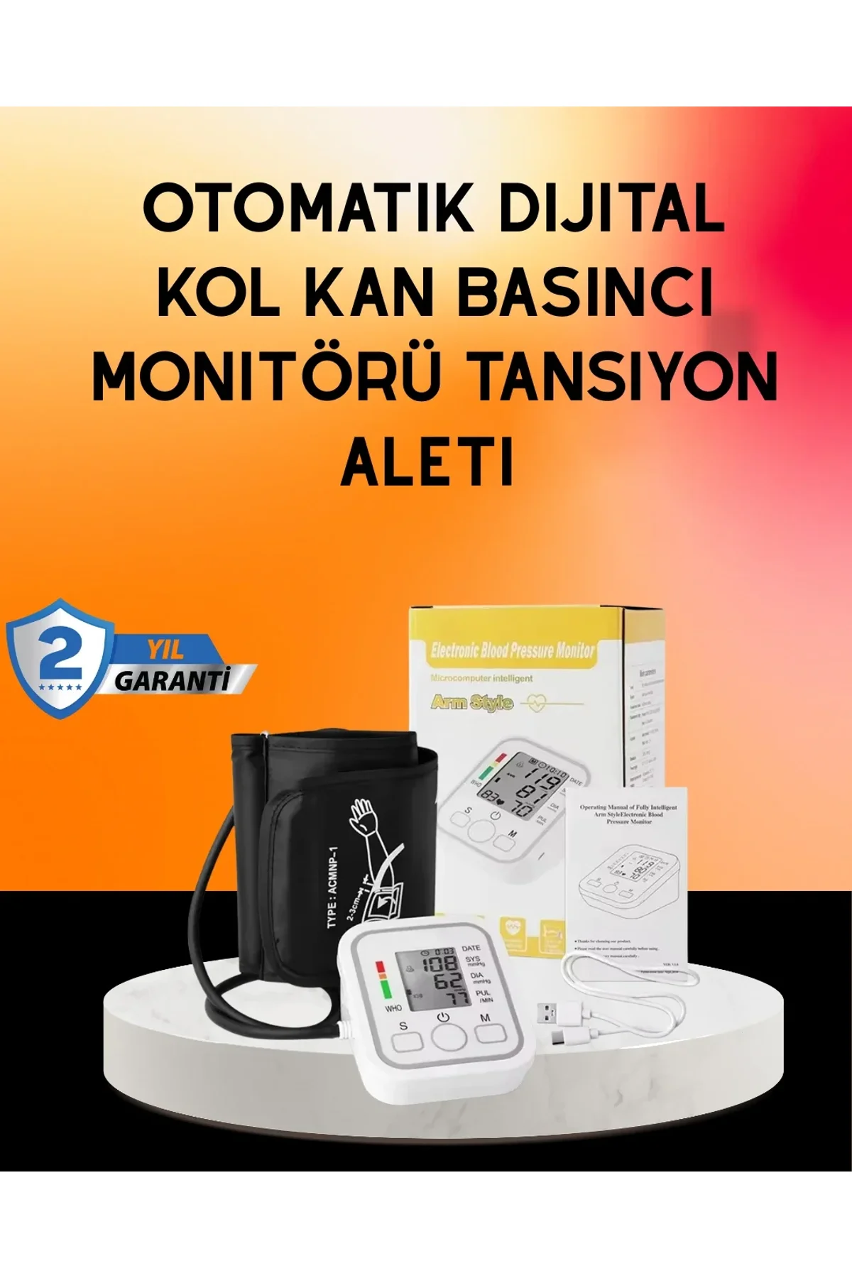 Ritmi Tespit Özellikli Dijital Tansiyon Aleti - Just Cheap Store Görsel 2