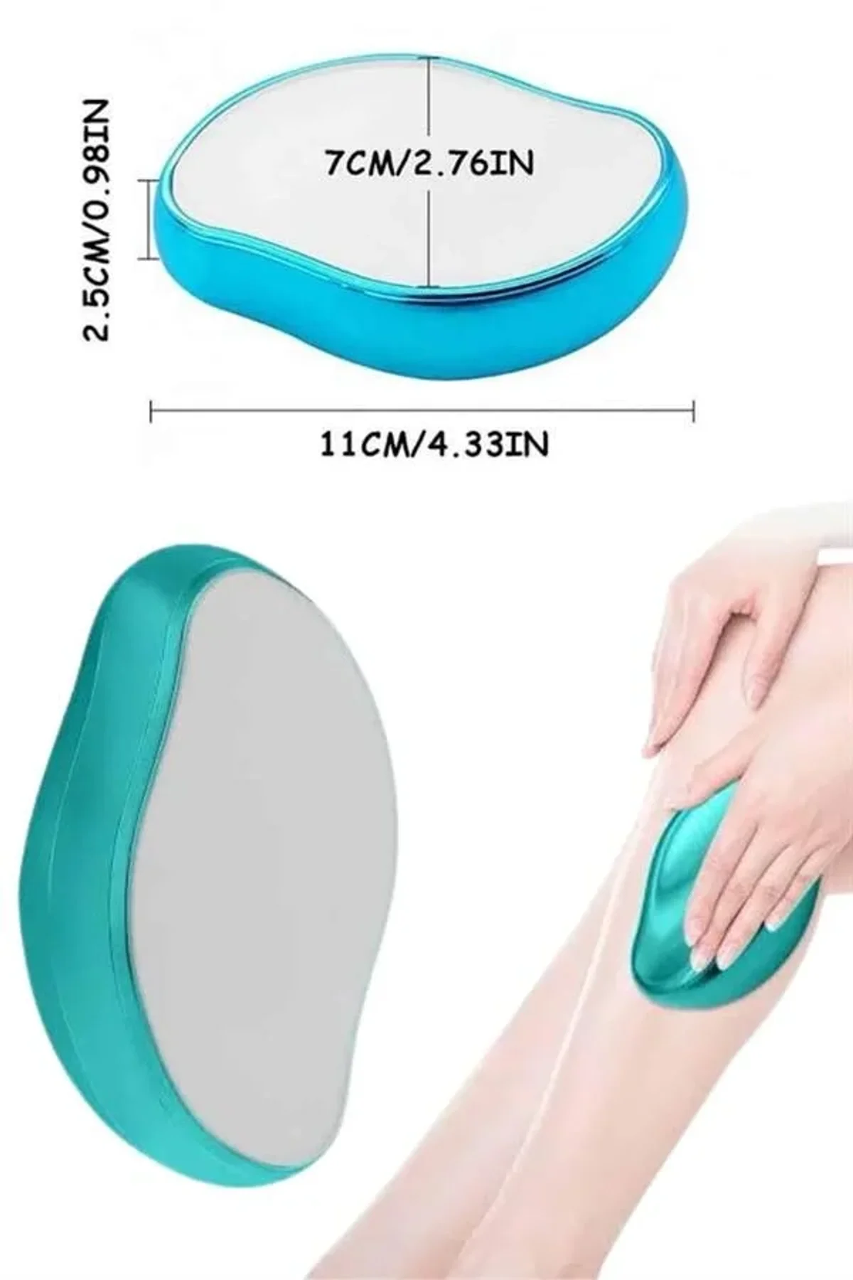 Kristal Epilasyon Aleti Tüy Dökücü Tüy Silgisi Crystal Eraser - Just Cheap Store Görsel 2