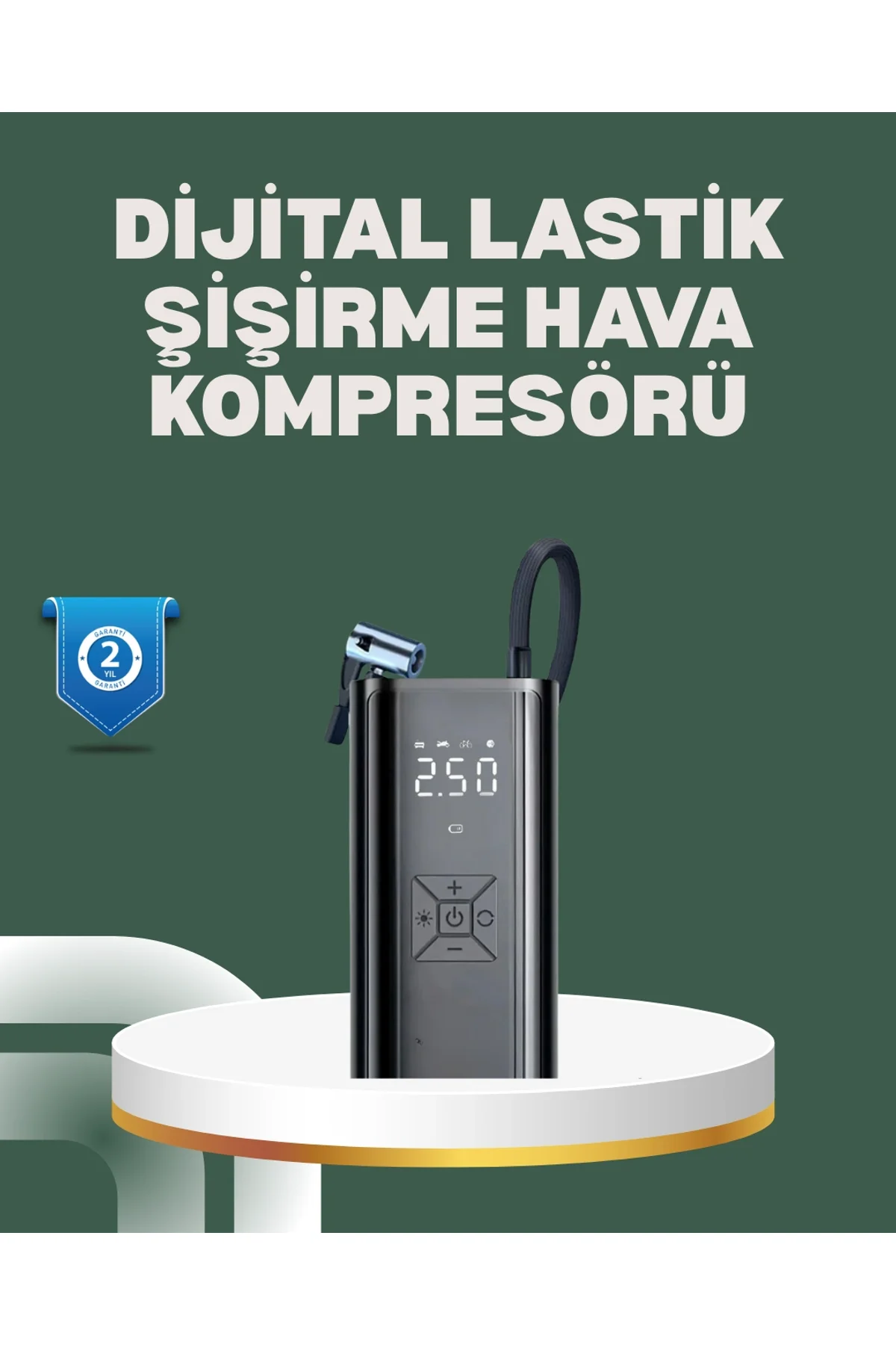 Bisiklet, Motosiklet Ve Araçlar İçin Çok Amaçlı Hava Pompası
