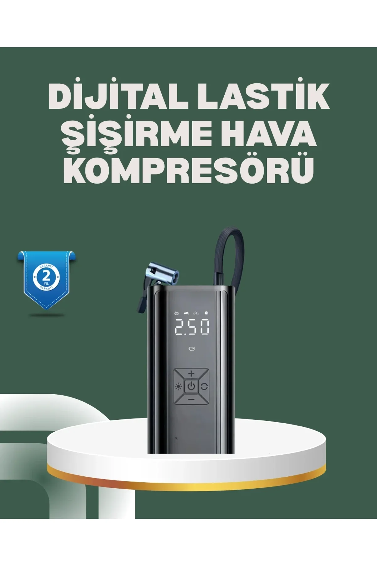 Bisiklet, Motosiklet Ve Araçlar İçin Çok Amaçlı Hava Pompası - Just Cheap Store Görsel 2