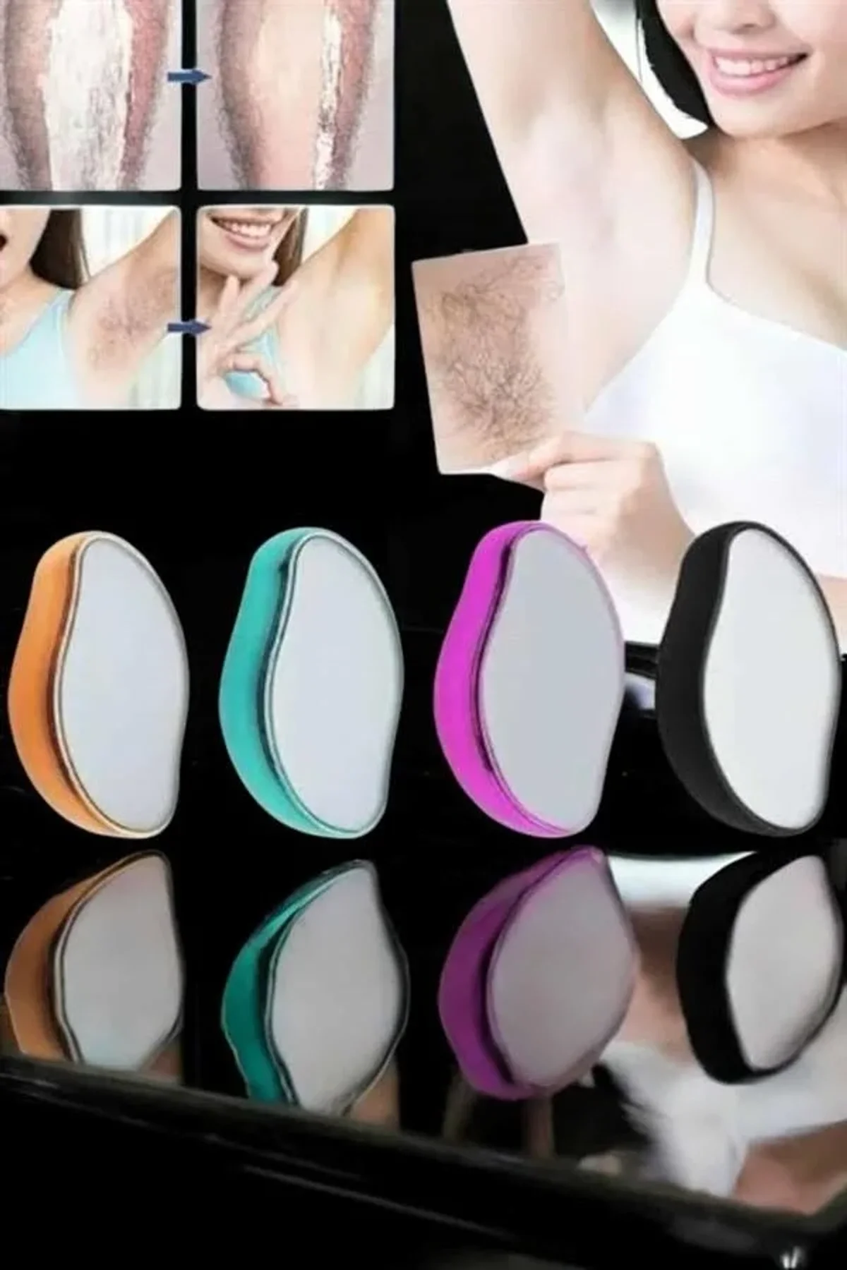 Crystal Eraser Epilasyon Aleti Tüy Silgisi Tüy Alıcı Kristal Epilatör Ağda - Just Cheap Store Görsel 3