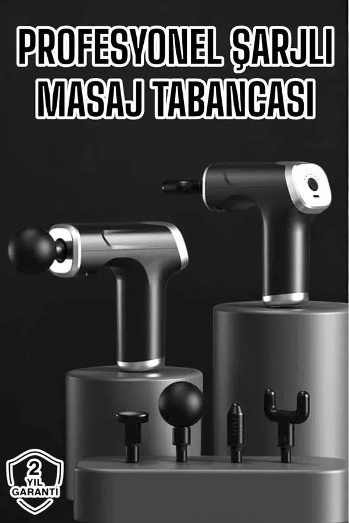 Masaj Aleti Masaj Tabancası Darbeli Şarjlı Kas Ve Vücut Ağrıları İçin - Just Cheap Store Görsel 2