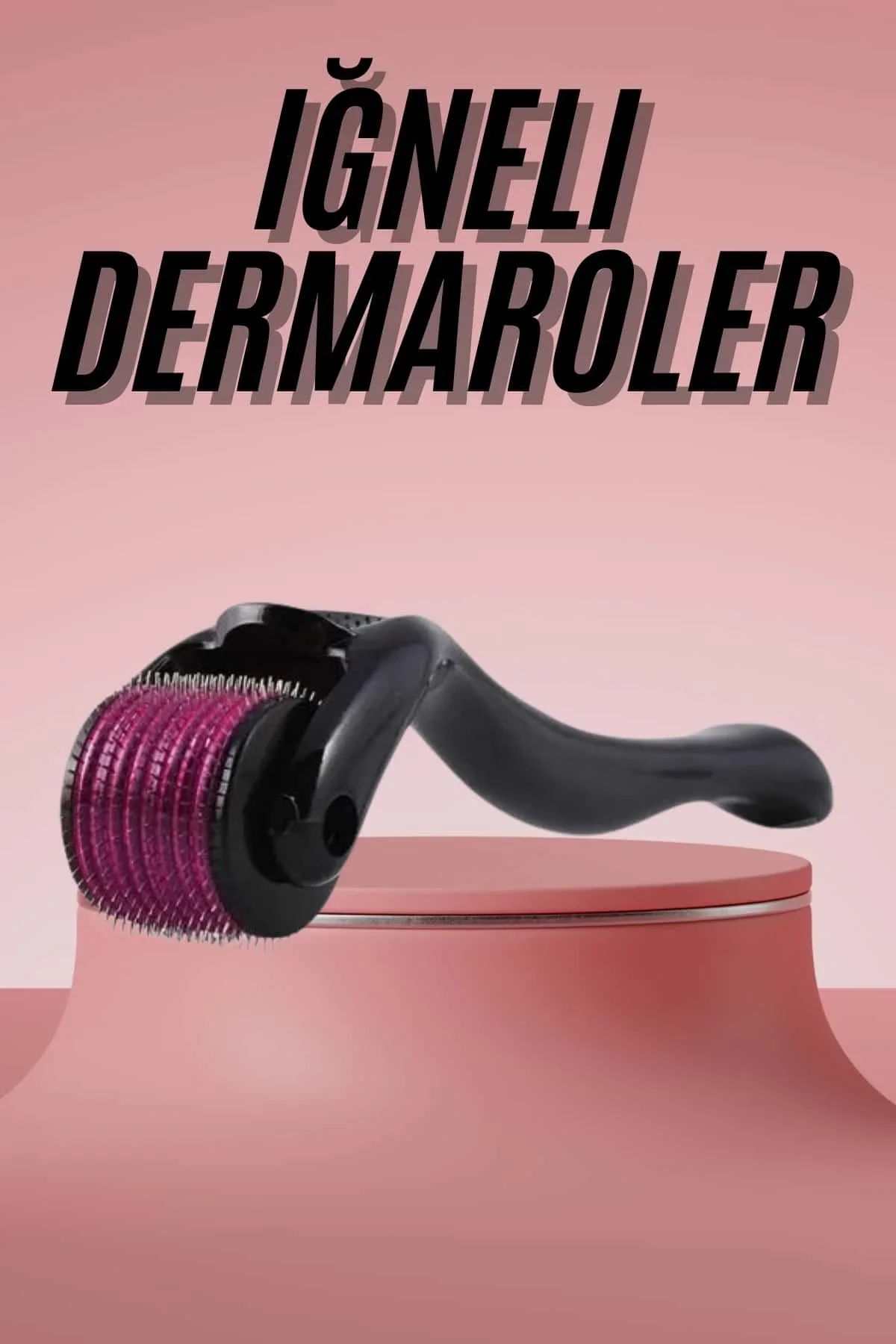 Derma Roller Titanyum Uçlu 540 İğneli 1 Mm Saç Sakal Çıkarma Ve Cilt Bakım Masaj Aleti - Just Cheap Store Görsel 2