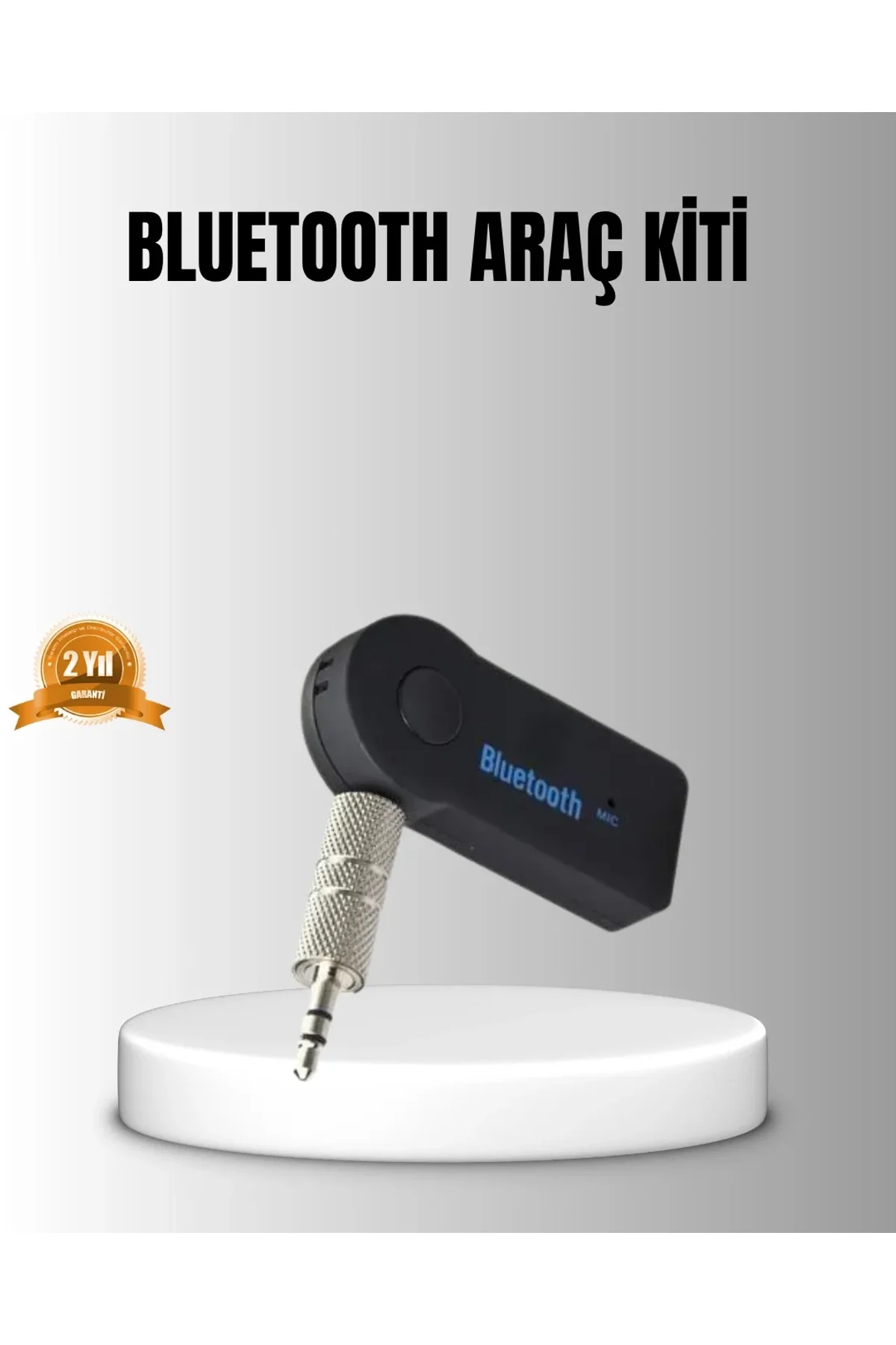 Bluetooth Aux Araç Kiti Eller Serbest Müzik Çalar Dahili Mikrofonlu - Just Cheap Store Görsel 2