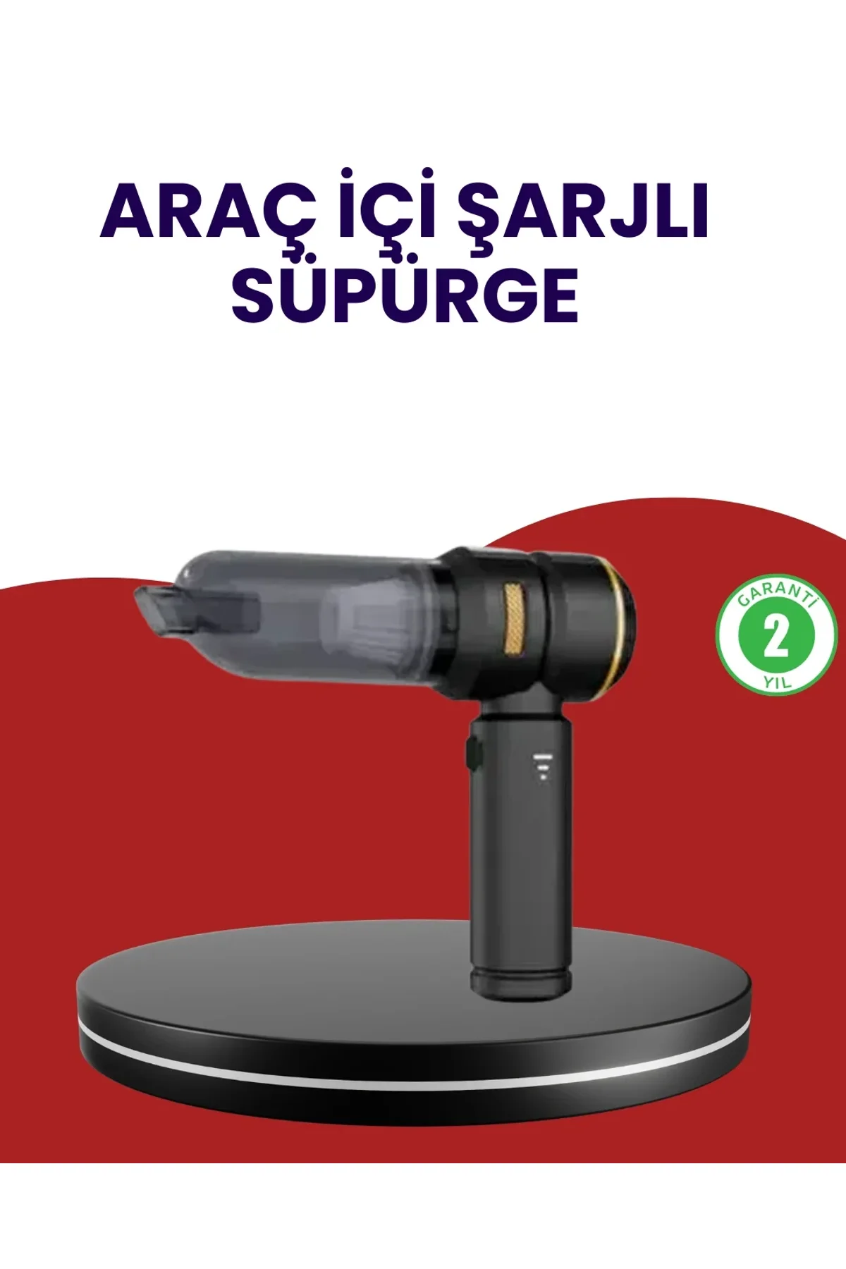 Yüksek Performanslı Araç İçi El Süpürgesi - Just Cheap Store Görsel 2