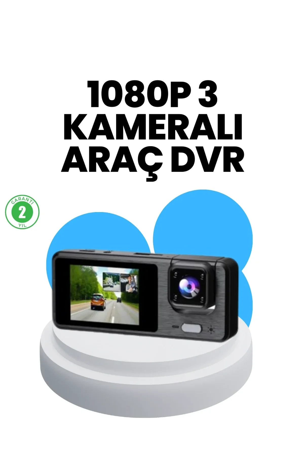 Geri Görüş Monitörlü Araç Kamerası | 2 İnç Ekran, Hareket Algılama - Just Cheap Store Görsel 2