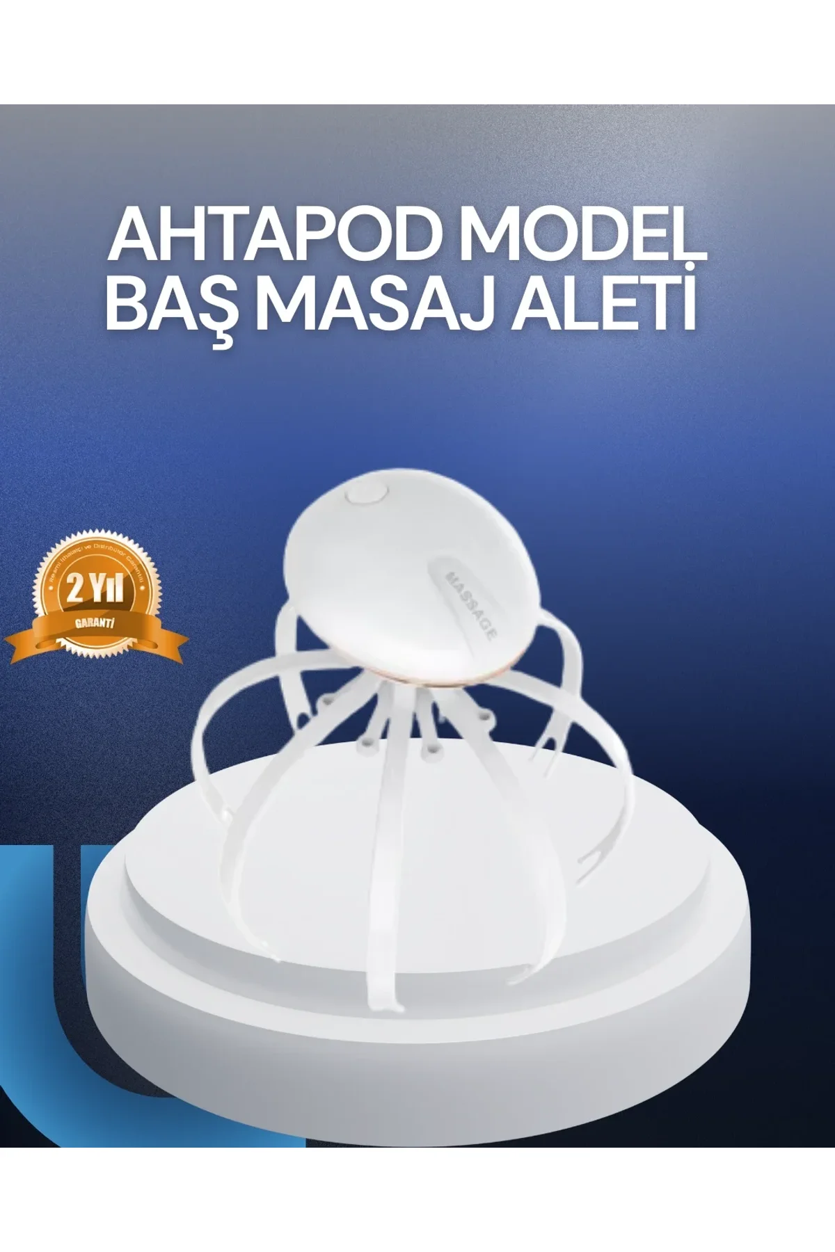 3 Kademeli Elektrikli Kafa Masaj Aleti Stres Giderici Ev Tipi Masaj - Just Cheap Store Görsel 2