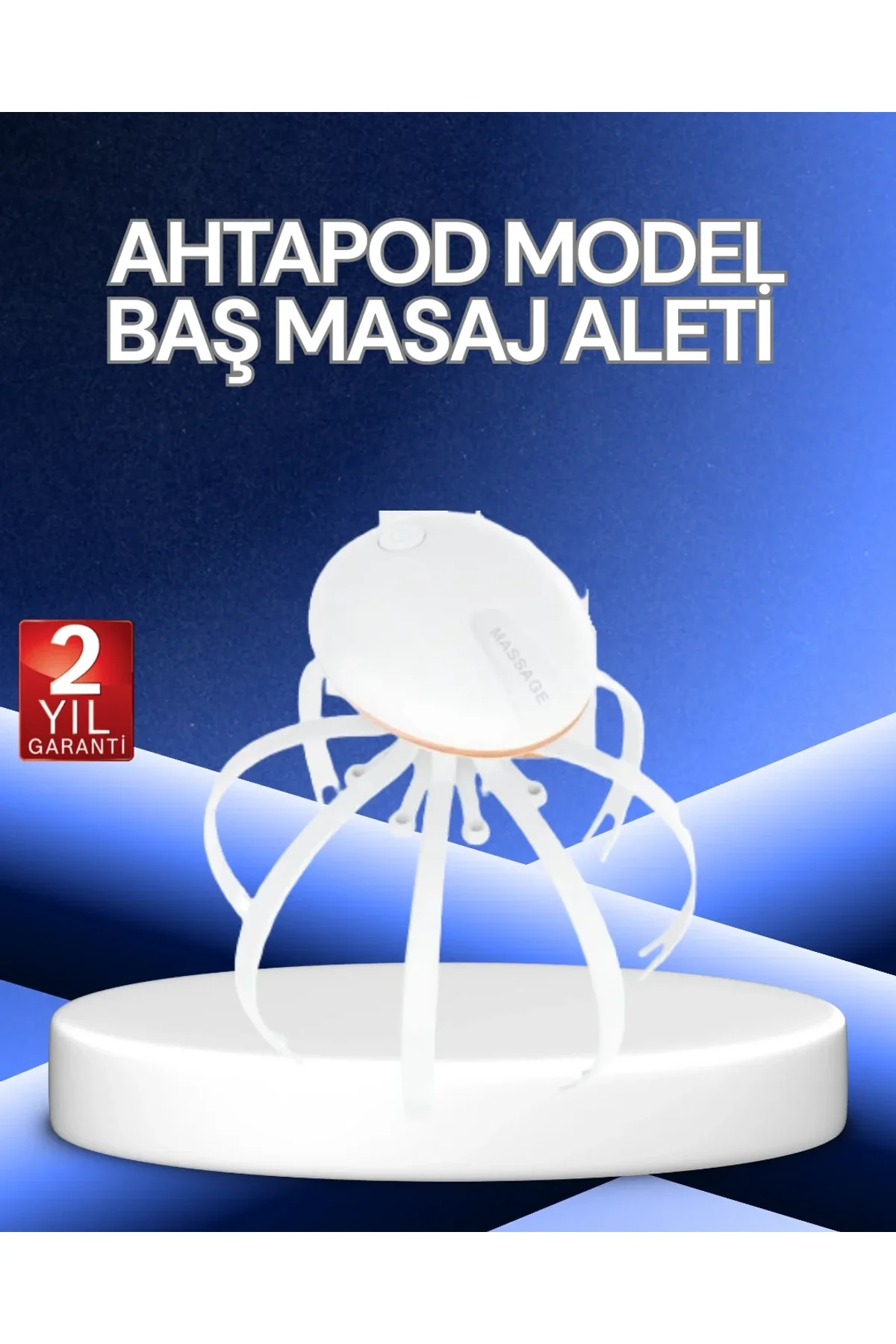 Elektrikli Kafa Masaj Cihazı 3 Modlu Usb-c Şarjlı Rahatlatıcı Masaj Aleti - Just Cheap Store Görsel 2
