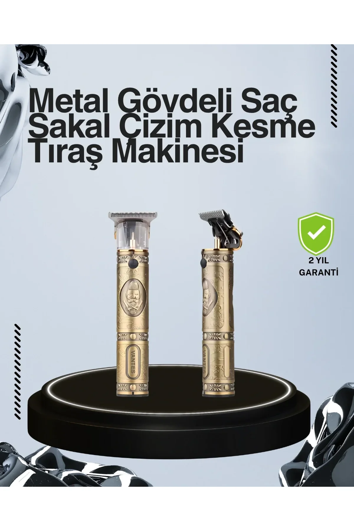 Kompakt Tasarımlı, Uzun Pil Ömürlü Saç Sakal Kesme Makinesi - Just Cheap Store Görsel 2
