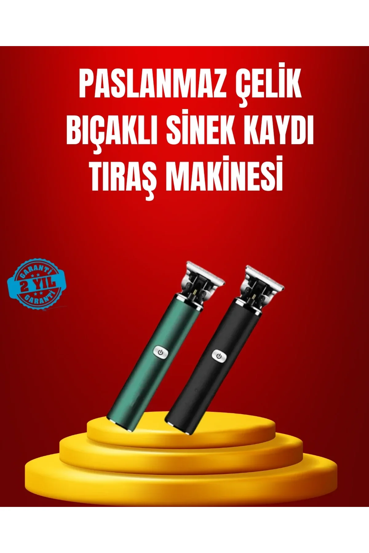 Ergonomik Tasarımlı Dayanıklı Metal Gövdeli Saç Kesme Makinesi - Just Cheap Store Görsel 2