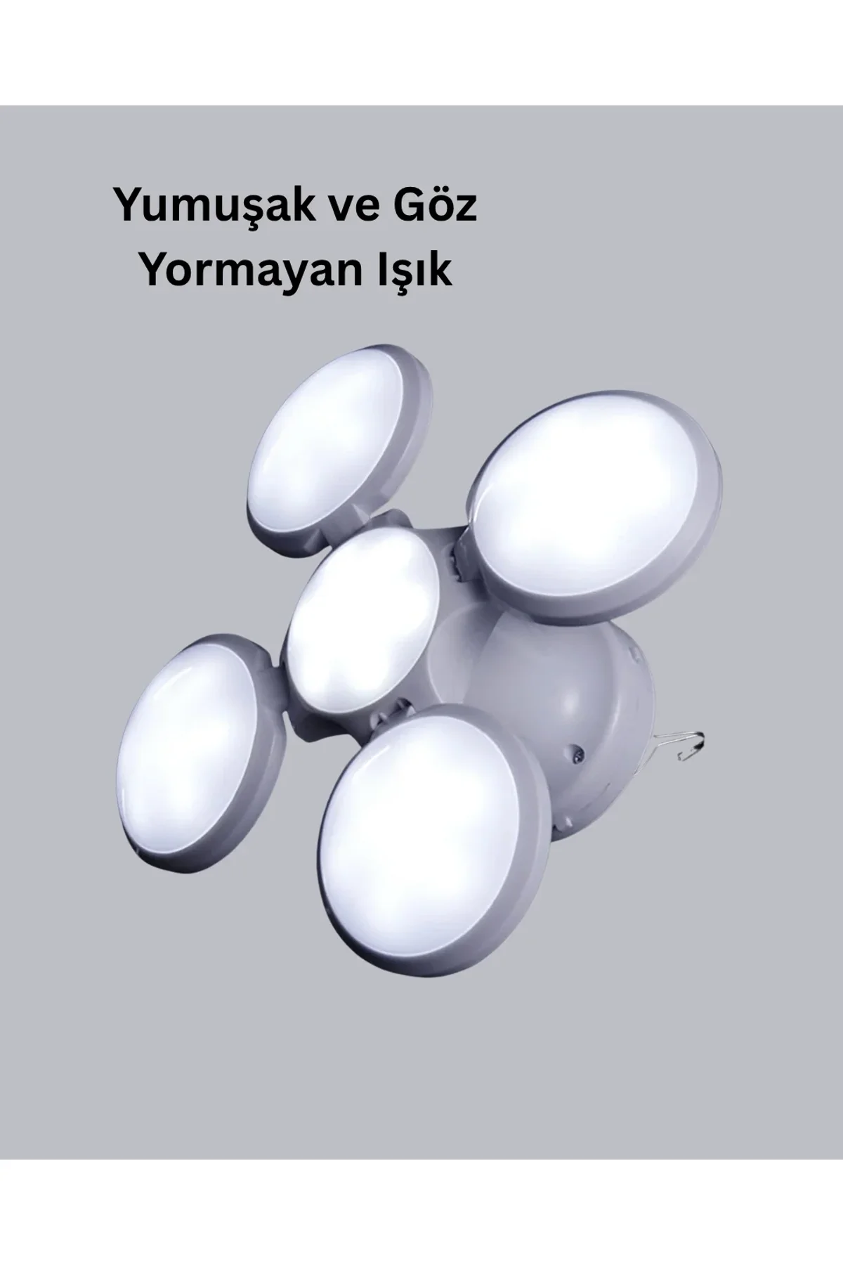 Güneş Enerjili Ve Usb Şarjlı Led Kamp Lambası – 5 Farklı Işık Modlu, Askılı Tasarım - Just Cheap Store Görsel 5