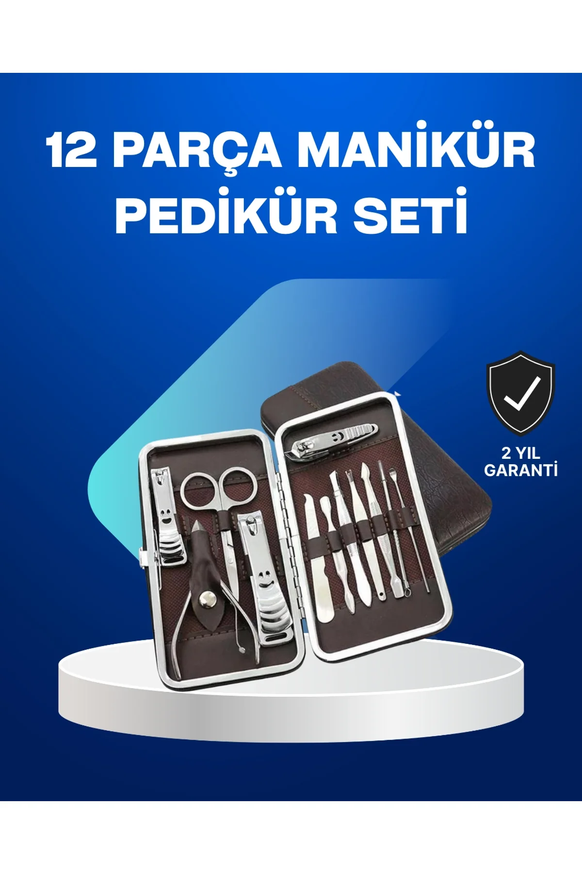 Tüm İhtiyaçlara Uygun Taşınabilir Manikür &amp; Pedikür Seti