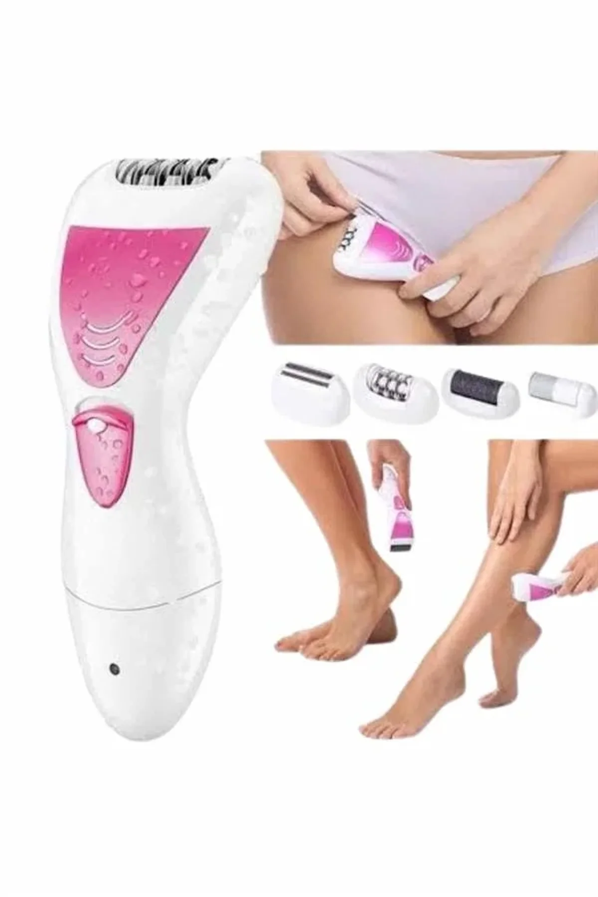 Profesyonel 4in1 Çok Amaçlı Epilasyon Aleti Şarjlı Pratik Taşınabilir - Just Cheap Store Görsel 4