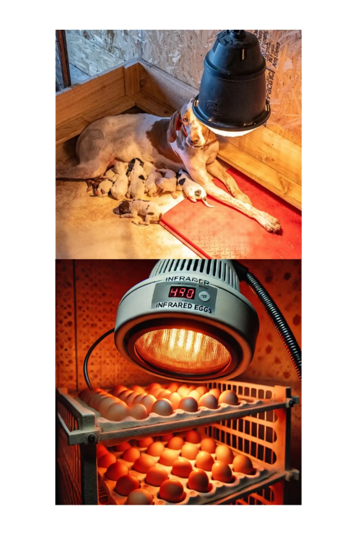 250w Kızılötesi (infrared) Isıtıcılı Hayvan Isıtma Ve Kuluçka Lambası (kırmızı Işık) E27 (kalın Duy) - Just Cheap Store Görsel 4