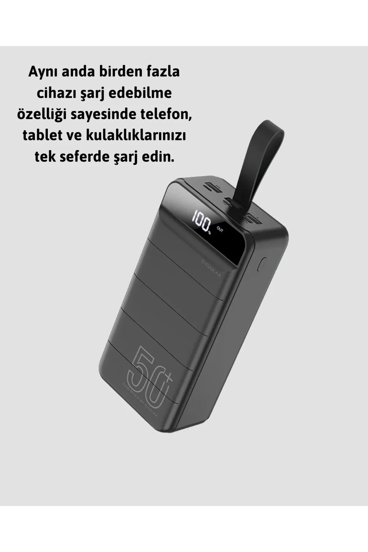 Profesyonel 50.000 Mah Powerbank – Aynı Anda Birden Fazla Cihaz Şarj Eden, Dayanıklı Ve Güvenli Taşı - Just Cheap Store Görsel 5