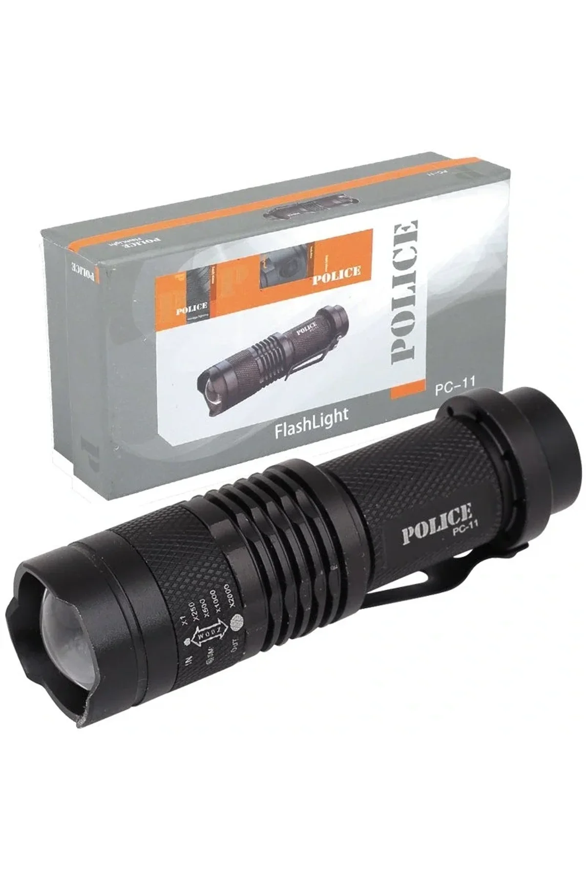 Pc-11 Mini El Feneri Sadece 1 Kalem Pil İle Çalışır Cree Q5 Led Teknolojisi, 100m Menzil Ve Zoom Öze - Just Cheap Store Görsel 2