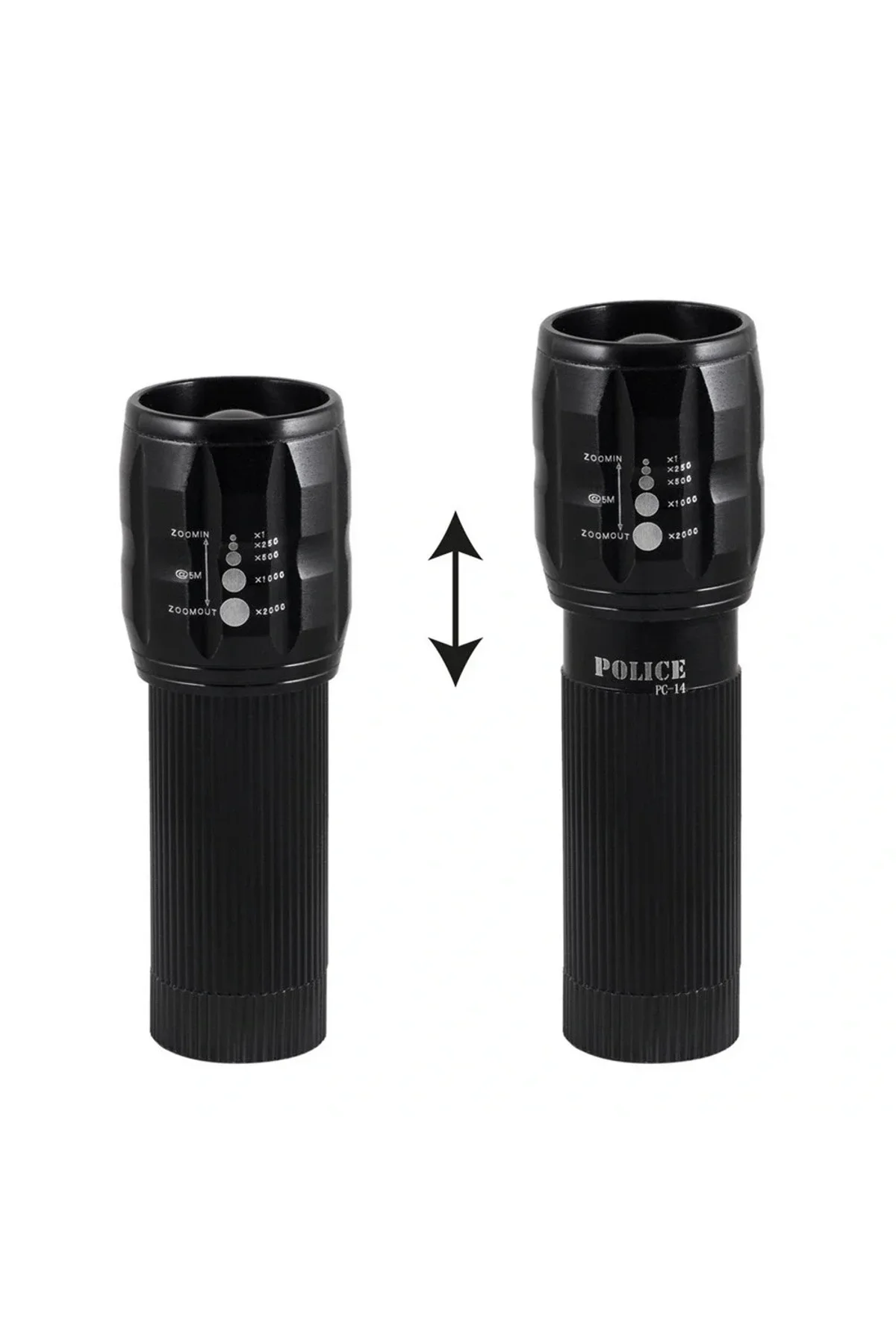 Pc-14 Pilli Mini El Feneri İle Karanlığa Son Kompakt Boy, Ultra Güçlü Aydınlatma. Deprem Çantası İçi - Just Cheap Store Görsel 3