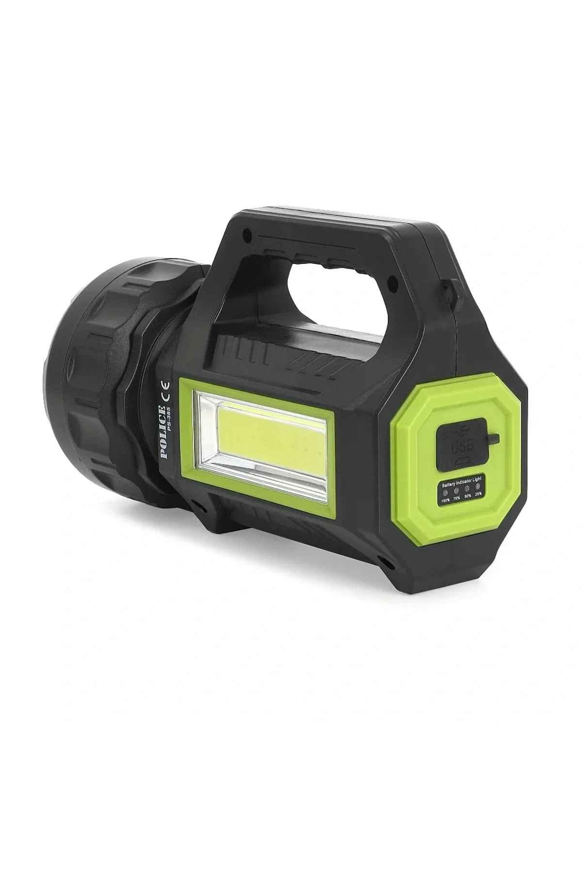 Ps-385 Şarjlı Spot Fener 30w Cob Led Solar Powerbank Özellikli - Just Cheap Store Görsel 3