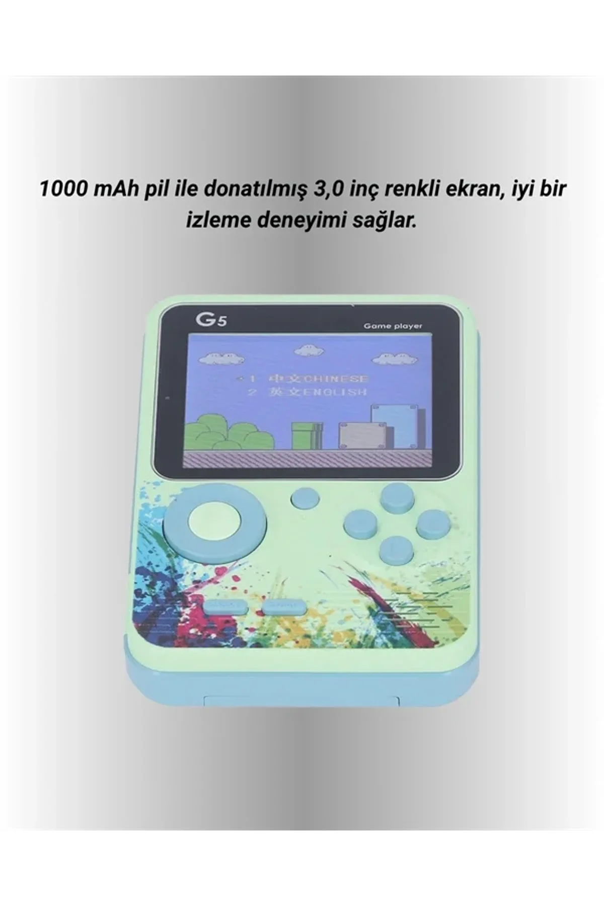 G5 Taşınabilir Retro Oyun Konsolu – Çocuk Ve Yetişkinler İçin - Just Cheap Store Görsel 4
