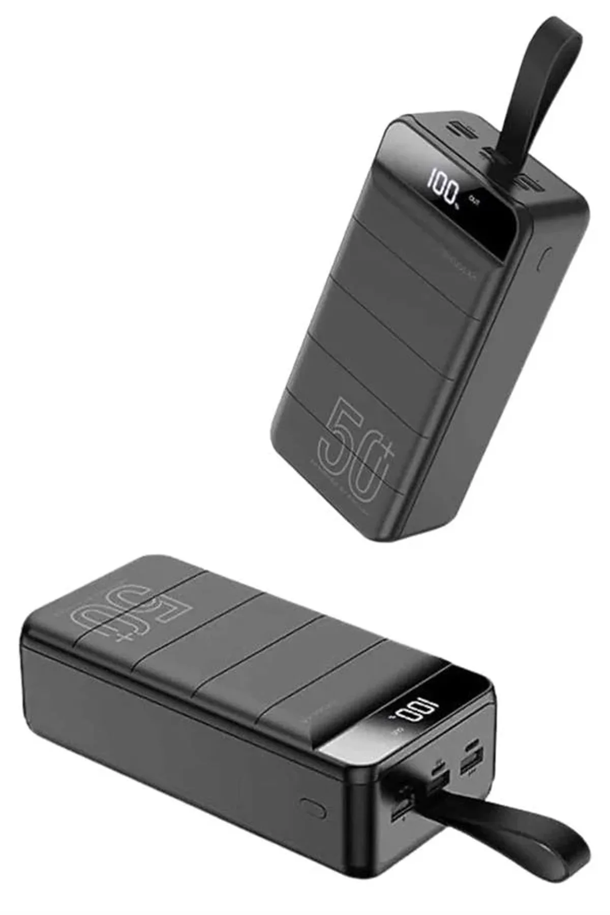Taşınabilir Powerbank 50.000 Mah 4 Girişli Hızlı Şarj Led Göstergeli Fenerli Şarj - Just Cheap Store Görsel 5