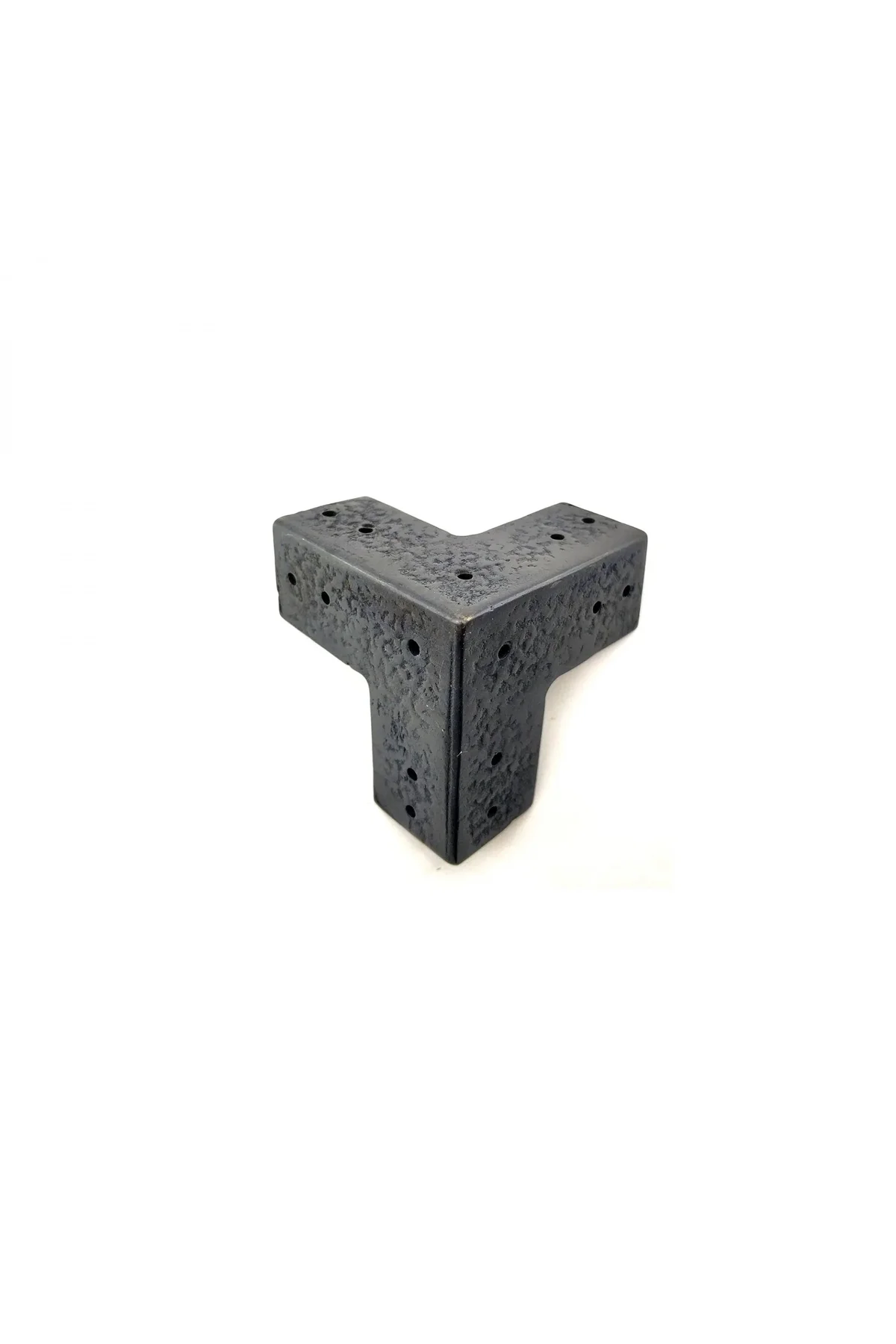 Antika Tarz Dekoratif Pirinç Köşe Gönye - 68x68 Mm, Oksit