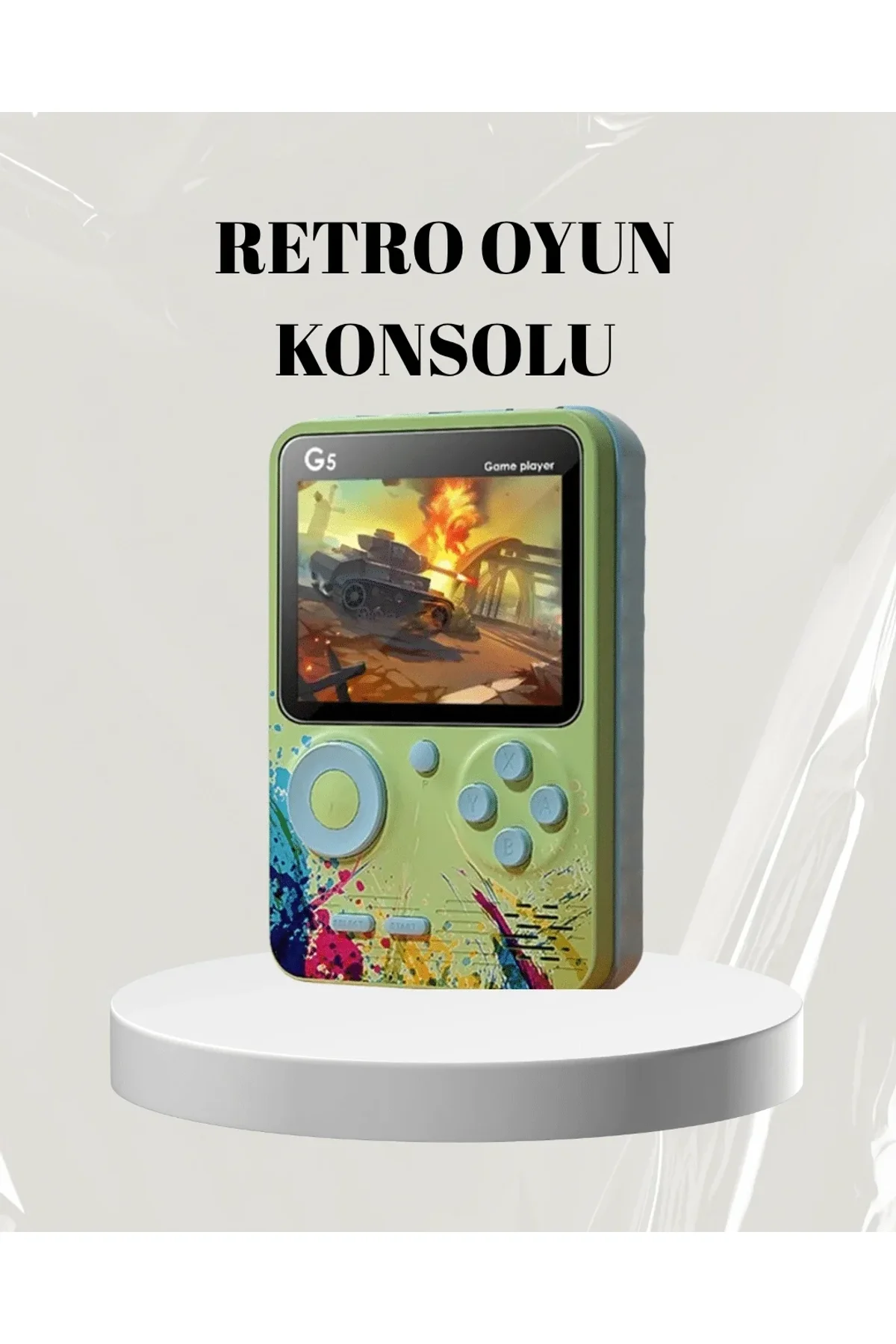 3 İnç Renkli Ekranlı Taşınabilir El Konsolu – G5 Modeli - Just Cheap Store Görsel 2