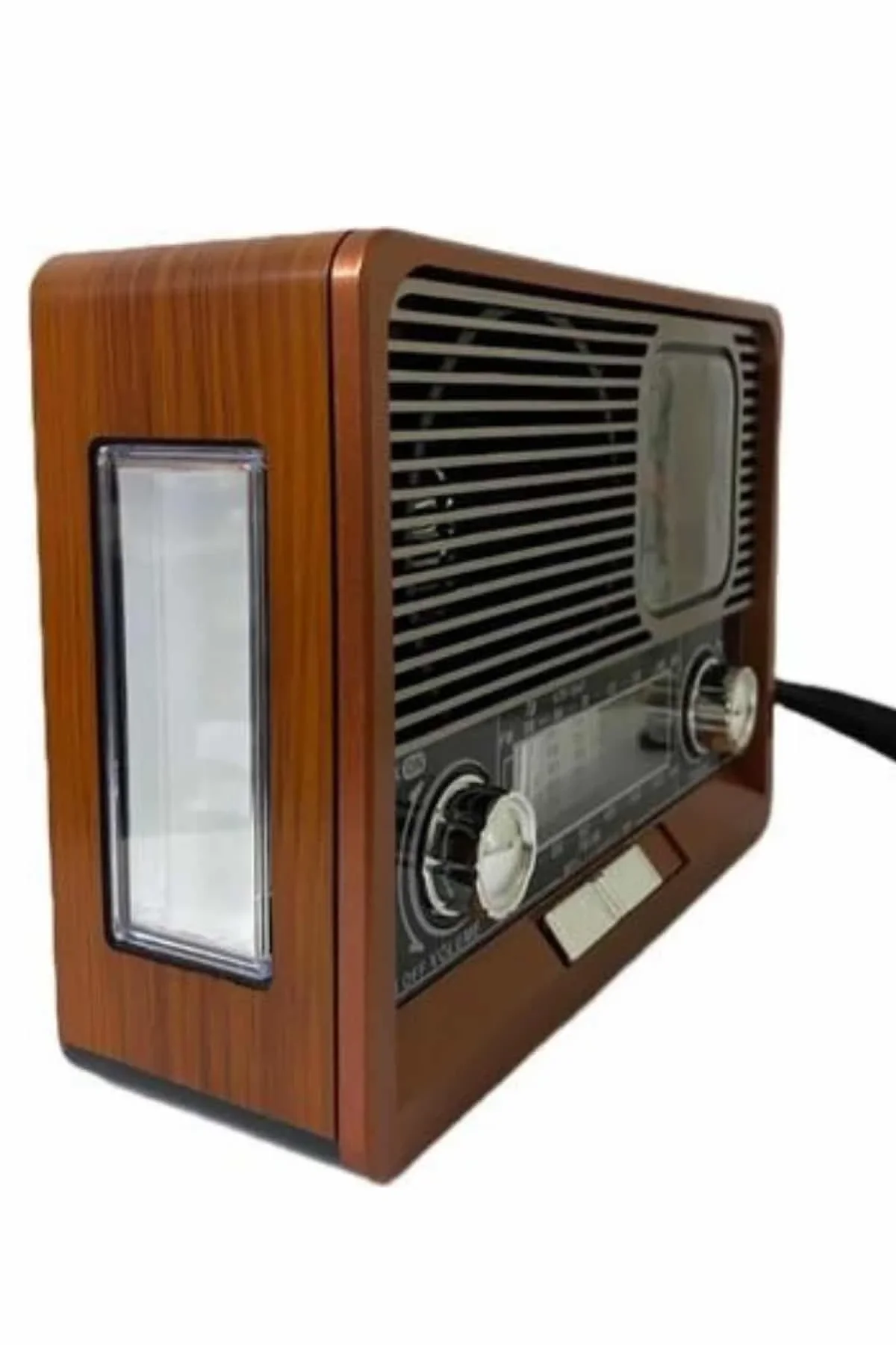 Nostaljik Vintage Radyo Taşınabilir Bluetooth Bağlantılı Hoparlör Radyo - Just Cheap Store Görsel 5