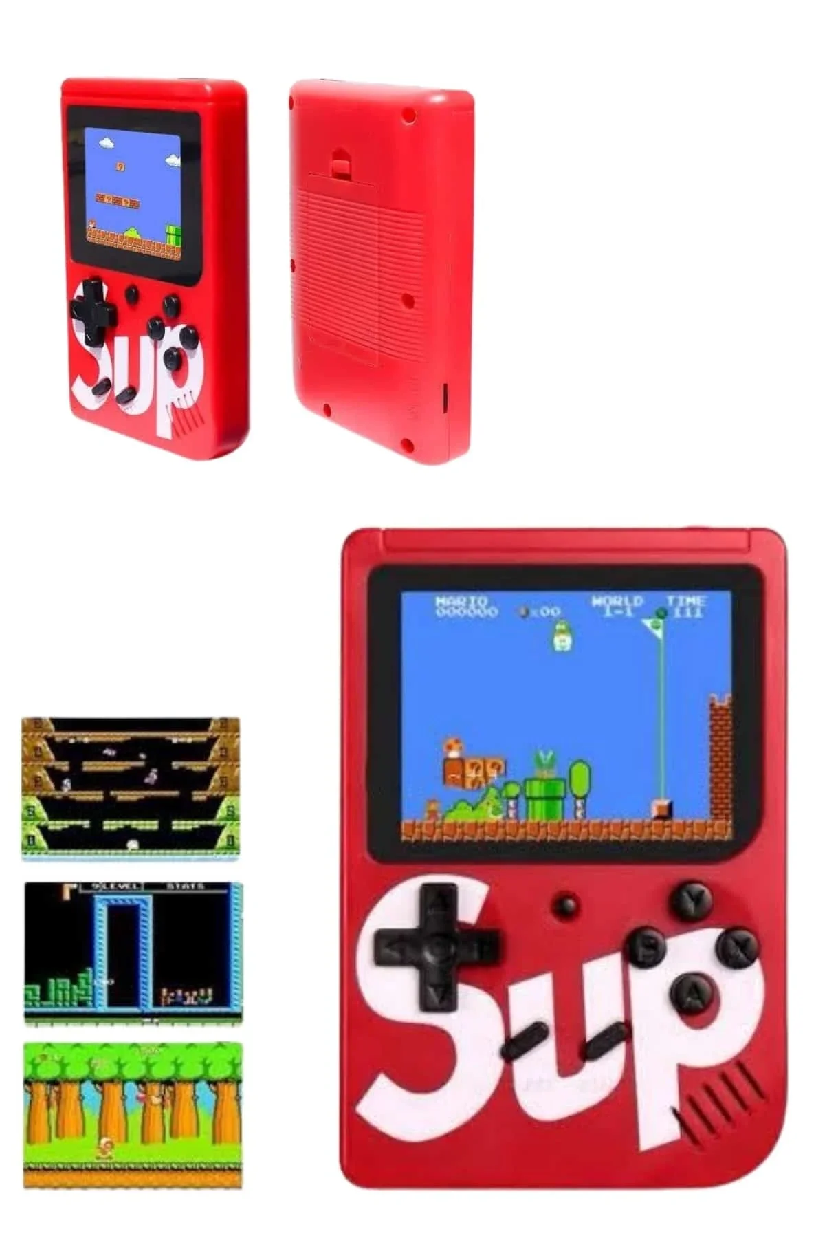 Çocuklara Özel Taşınabilir Sup El Atarisi 400 Oyunlu Nostaljik Oyun Konsolu - Just Cheap Store Görsel 5