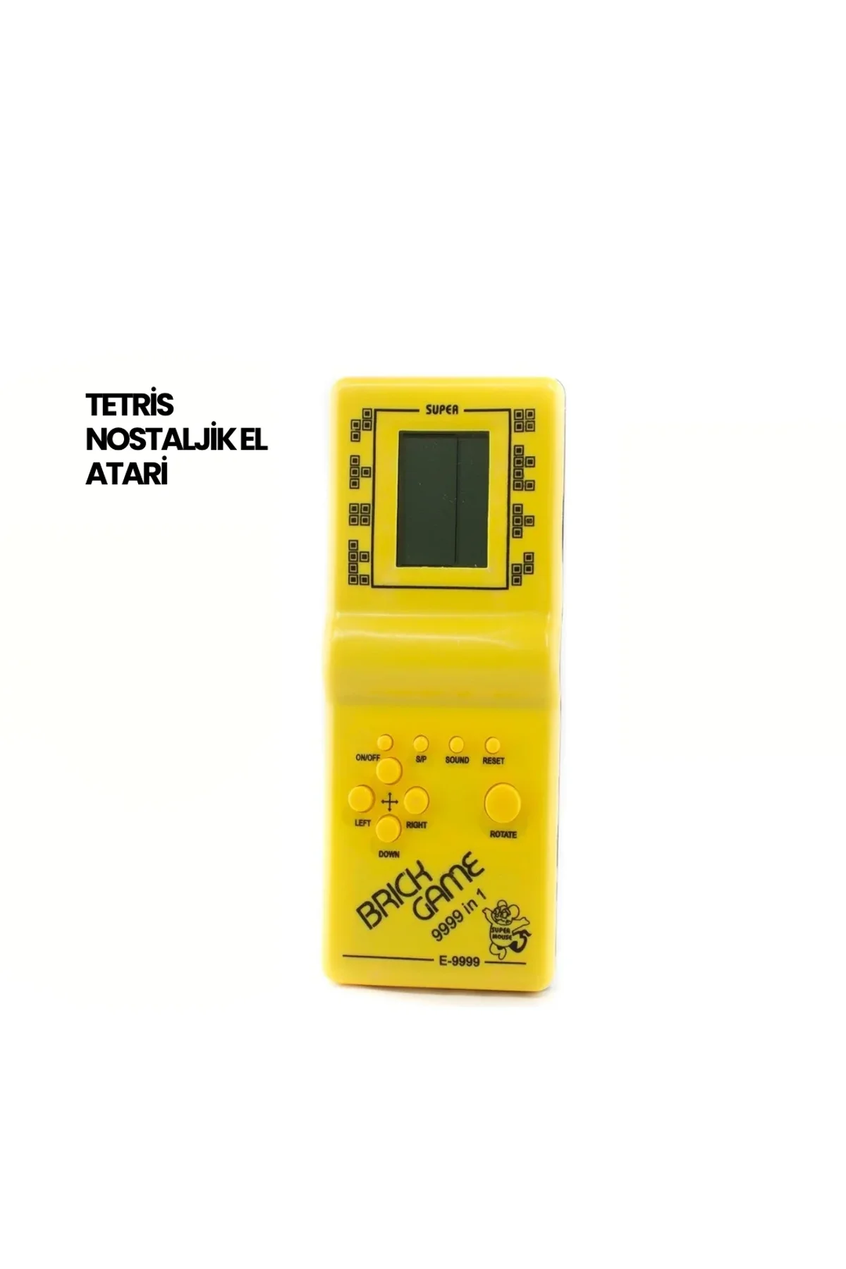 Klasik Gameboy Tetris Oyunu – Taşınabilir Pil İle Çalışan Retro El Konsolu - Just Cheap Store Görsel 2
