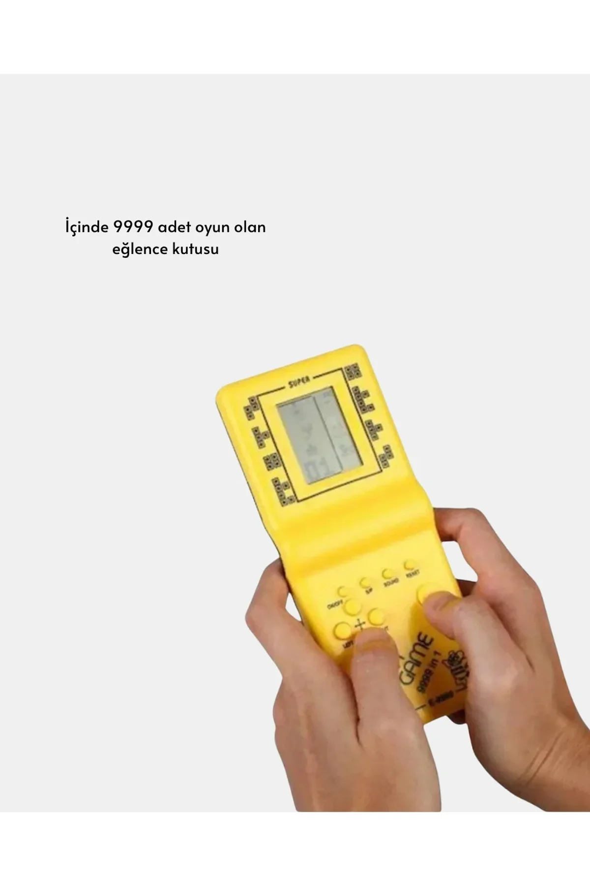 Klasik Tetris Oyunu El Konsolu – Taşınabilir Pil İle Çalışan Retro El Aterisi - Just Cheap Store Görsel 5