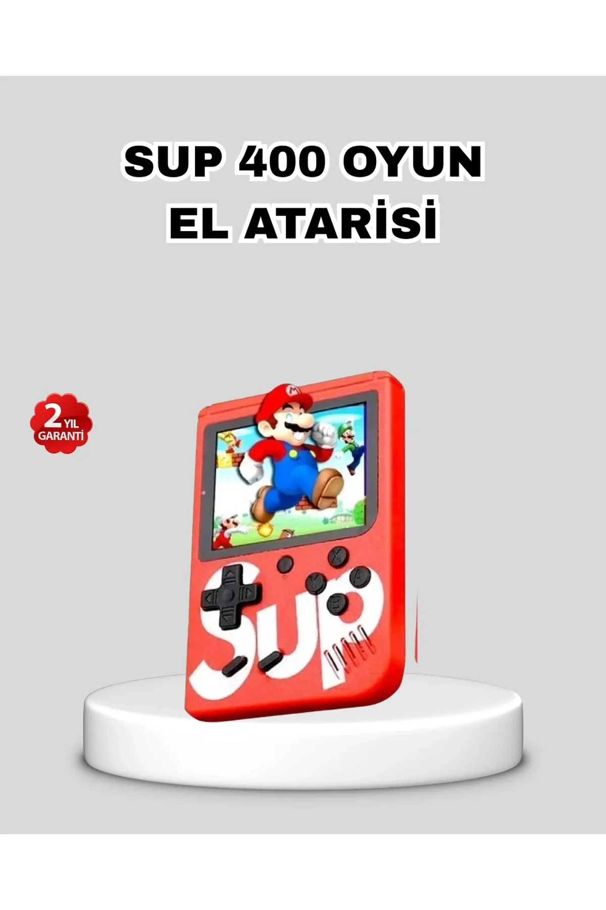 Sup Retro El Konsolu – 500 Oyun, 2 Lu, 3 İnç Ekran, Taşınabilir Şarjlı Atari - Just Cheap Store Görsel 2
