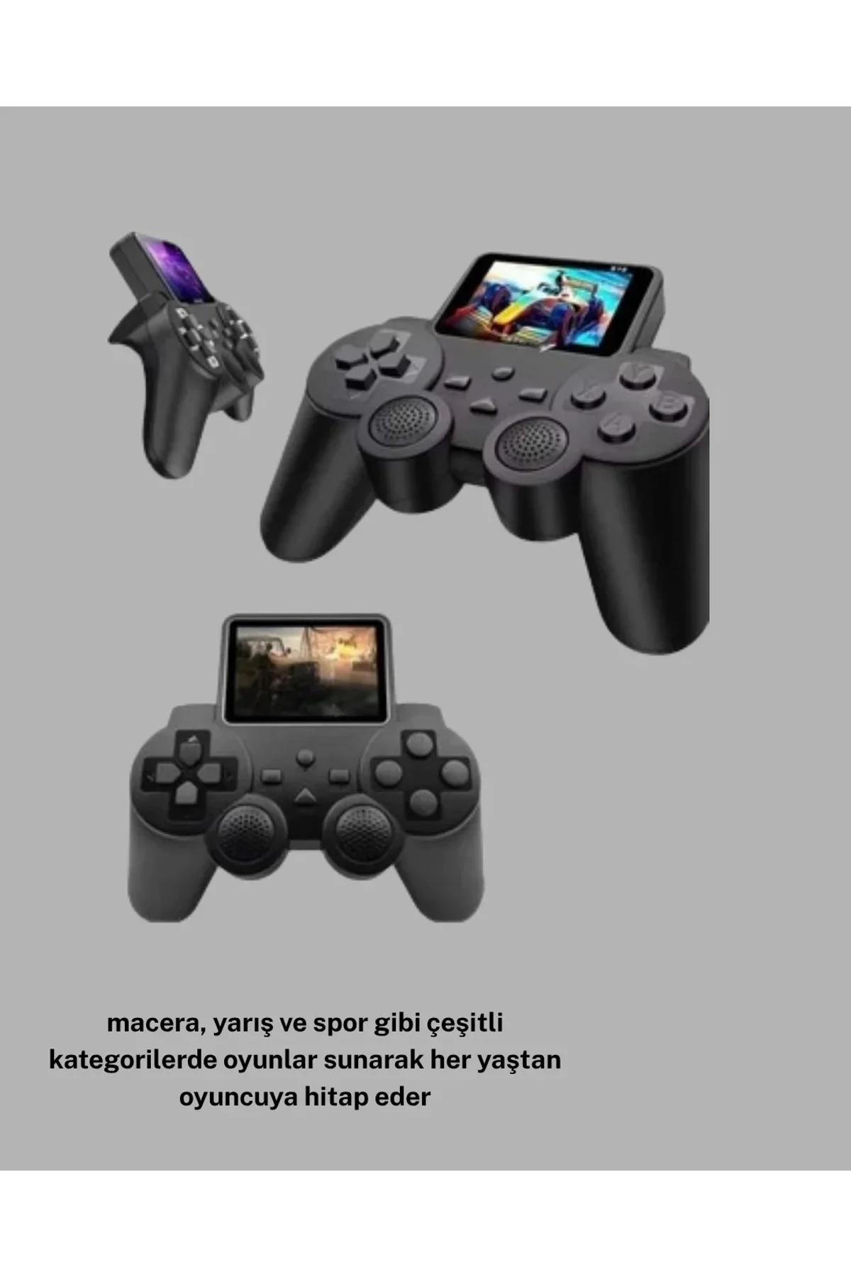 520 Oyunlu Atari S10 El Konsolu – Retro Tasarım, Şarjlı Ve Taşınabilir Oyun Deneyimi - Just Cheap Store Görsel 5