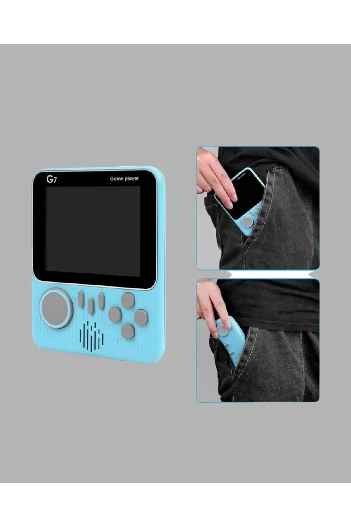 Taşınabilir Retro Oyun Konsolu – 3.5 İnç Lcd, 666 Klasik Oyun, Tv Destekli - Just Cheap Store Görsel 3