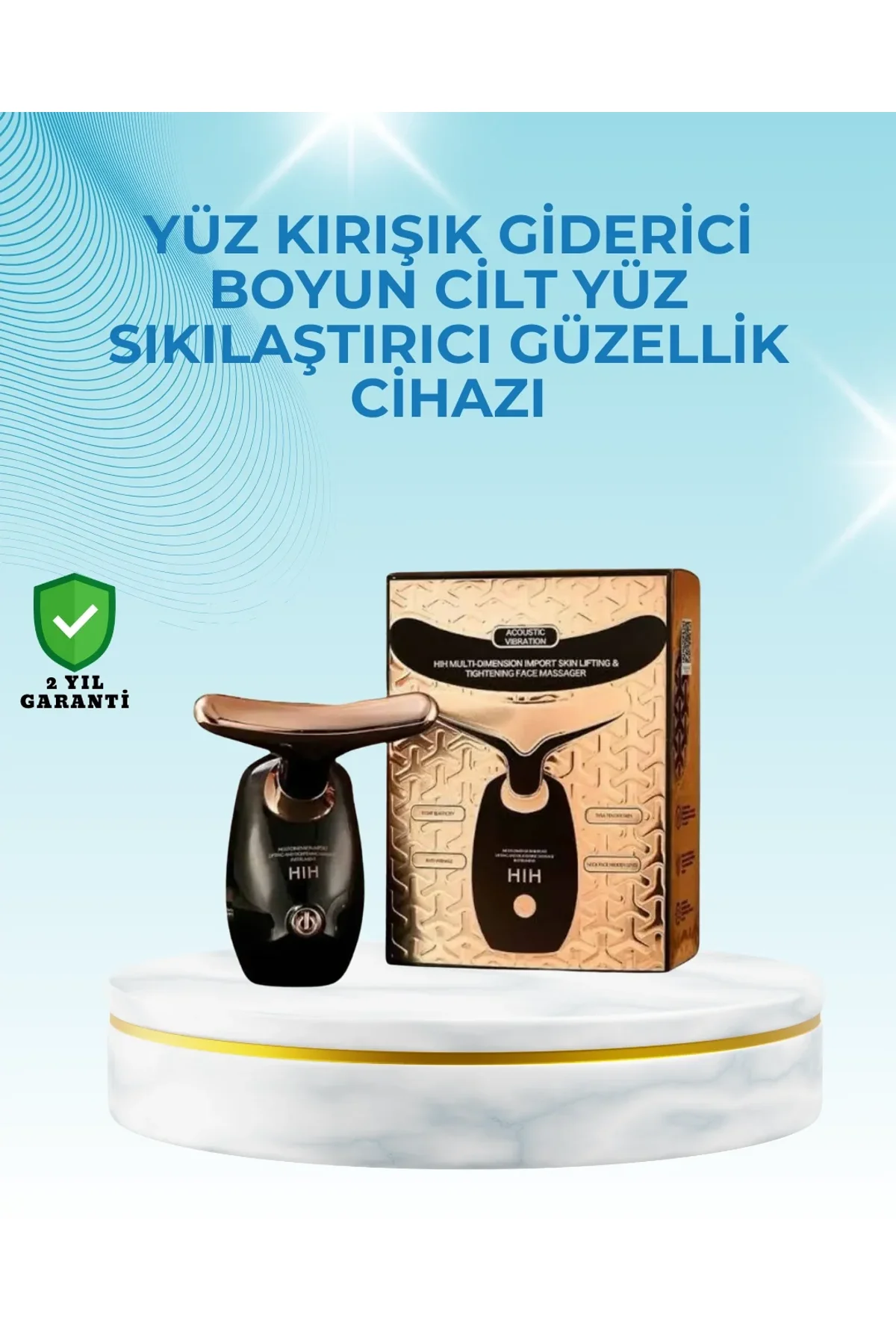 Çok Fonksiyonlu Yüz Ve Göz Masaj Aleti – Genç Ve Parlak Bir Cilt İçin - Just Cheap Store Görsel 2