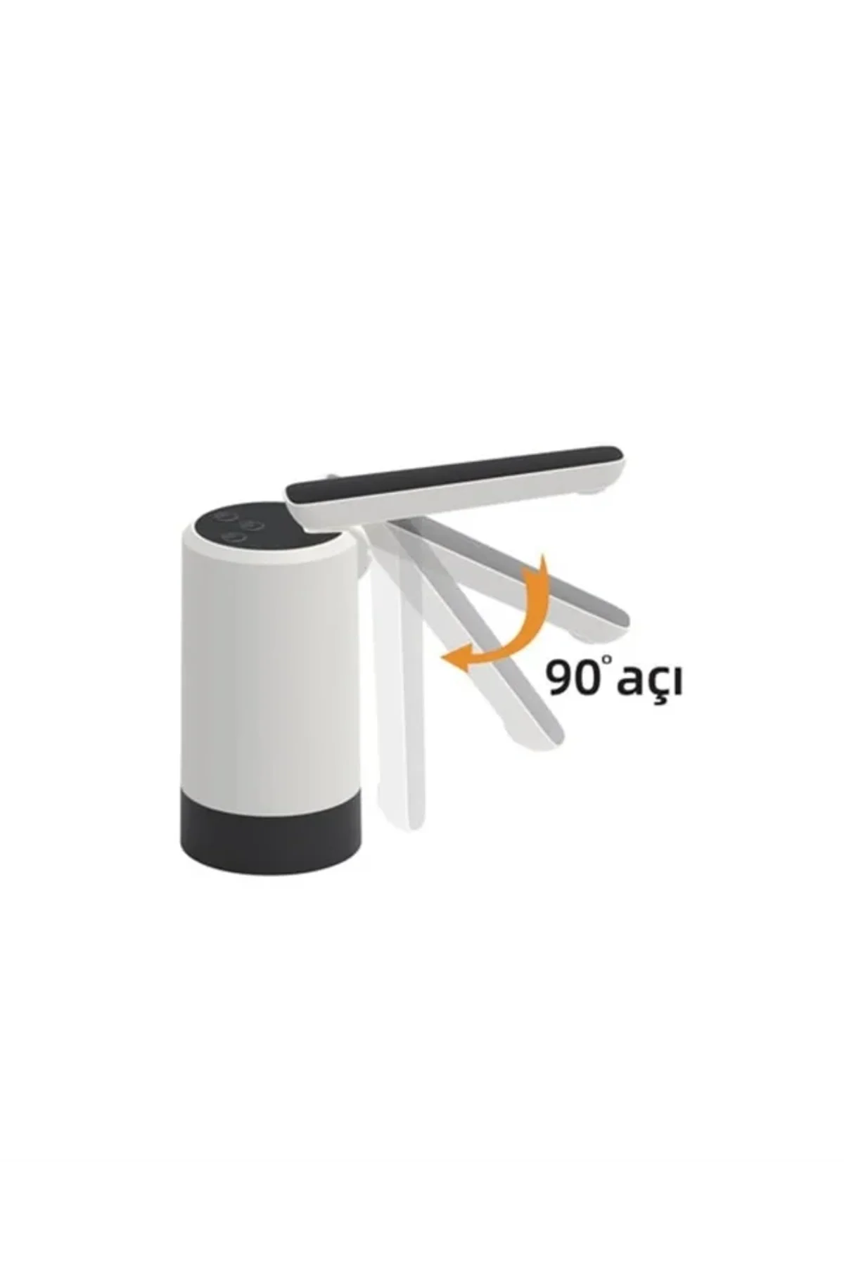 Daana Üstü Akıllı Su Pompası | 3 Daana Kullanım | 4w Güç | Micro Usb Şarjlı | Katlanabilir &amp; Taş - Just Cheap Store Görsel 3