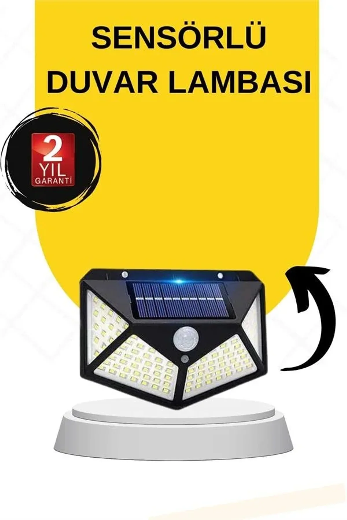 Güneş Enerjili Bahçe Lambası 100 Led Bahçe Lambası Bahçe Aydınlatma - Just Cheap Store Görsel 3