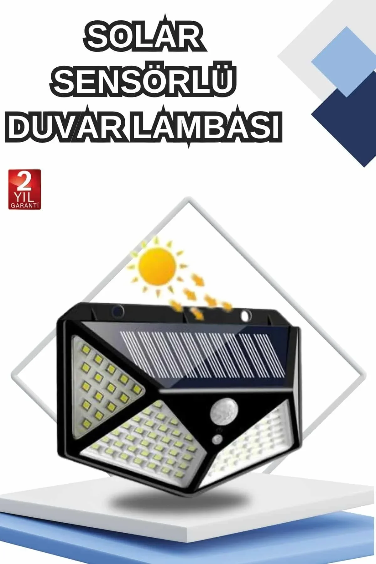 Bahçe Lambası Bahçe Aydınlatma Sensörlü Suya Dayanıklı 100 Led - Just Cheap Store Görsel 2