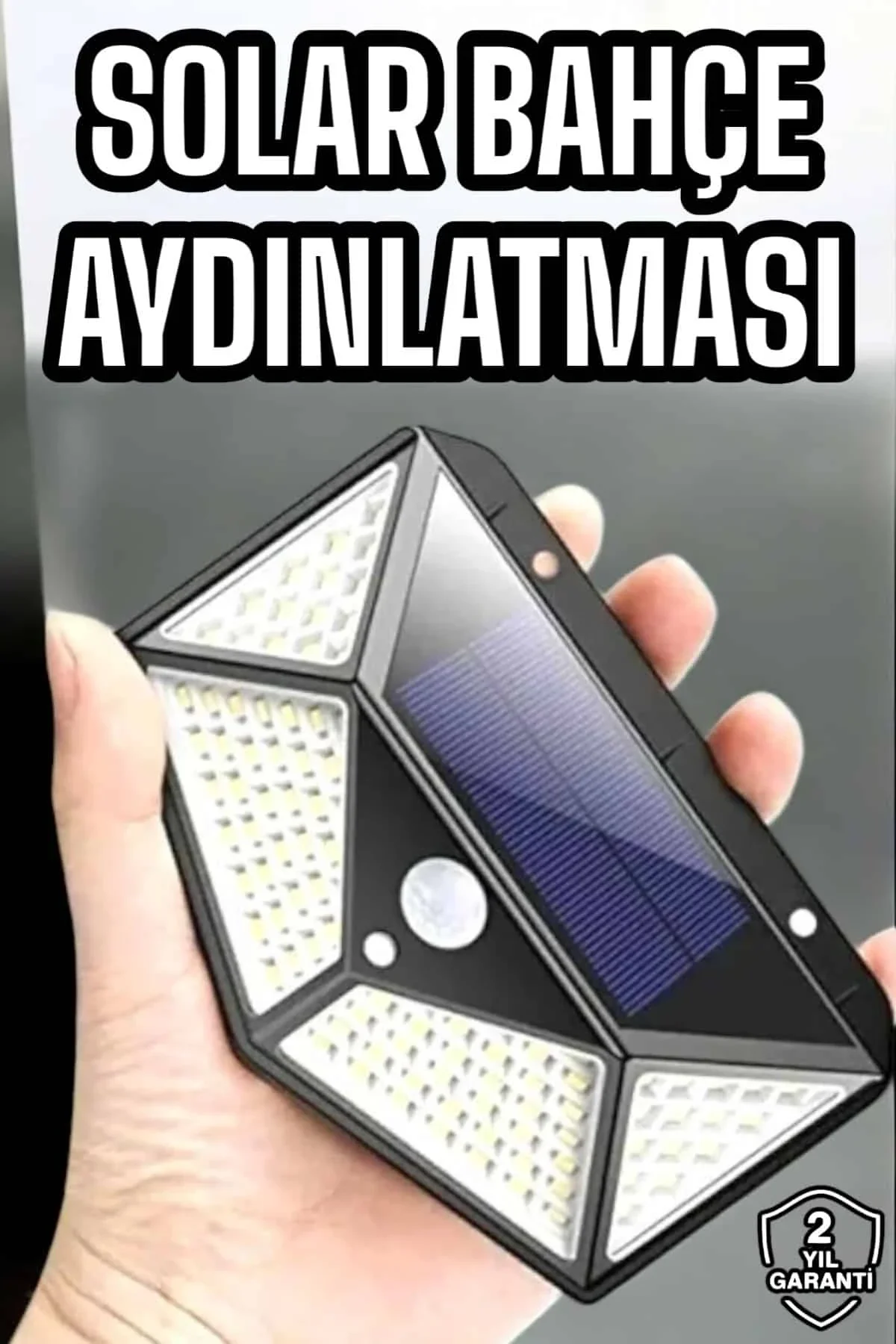 Güneş Enerjili Bahçe Aydınlatma Lambası Solar 100 Led Lamba - Just Cheap Store Görsel 2