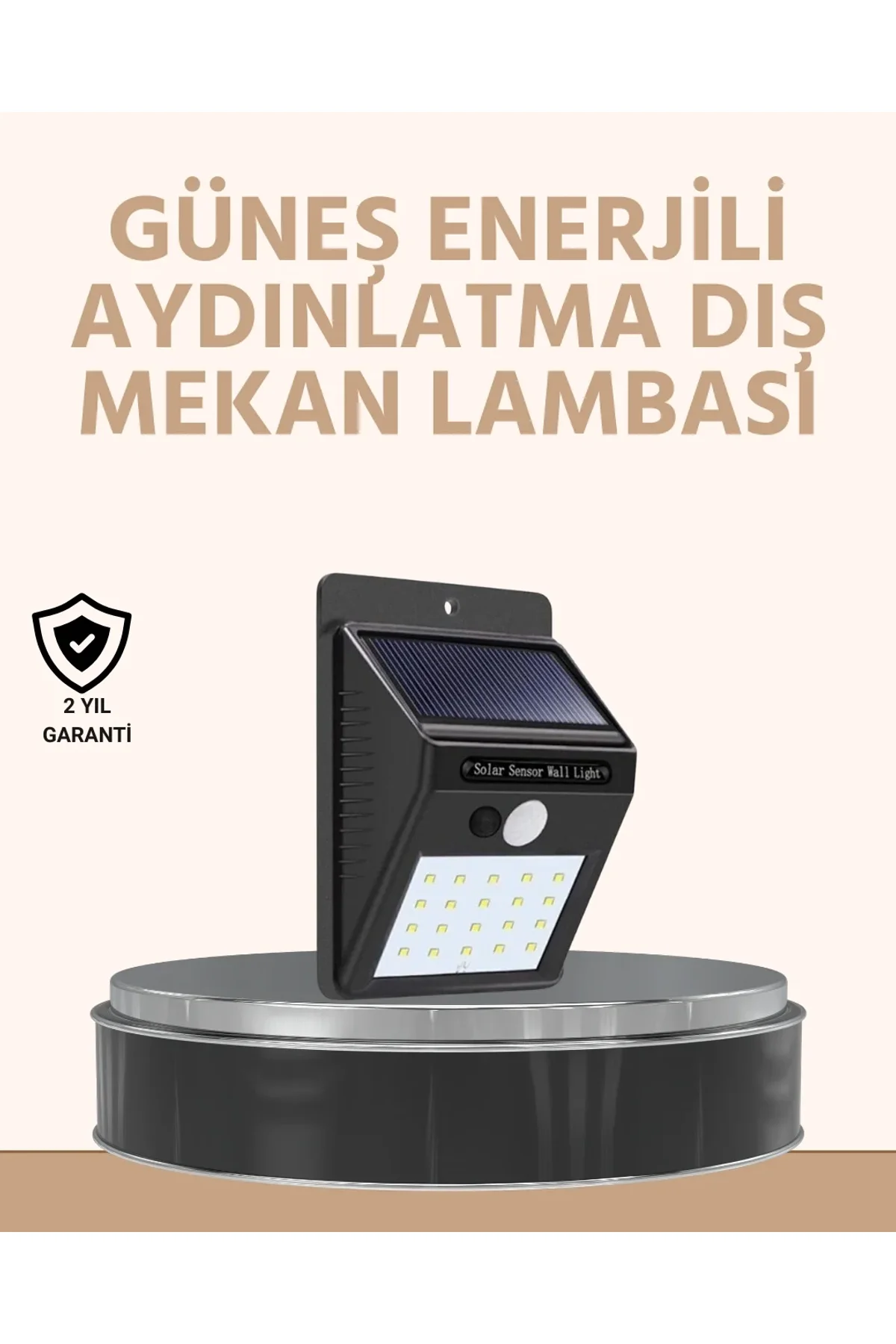 Enerji Tasarruflu Ve Otomatik Sensörlü Led Güneş Işığı – Dış Mekan Uyumlu - Just Cheap Store Görsel 2