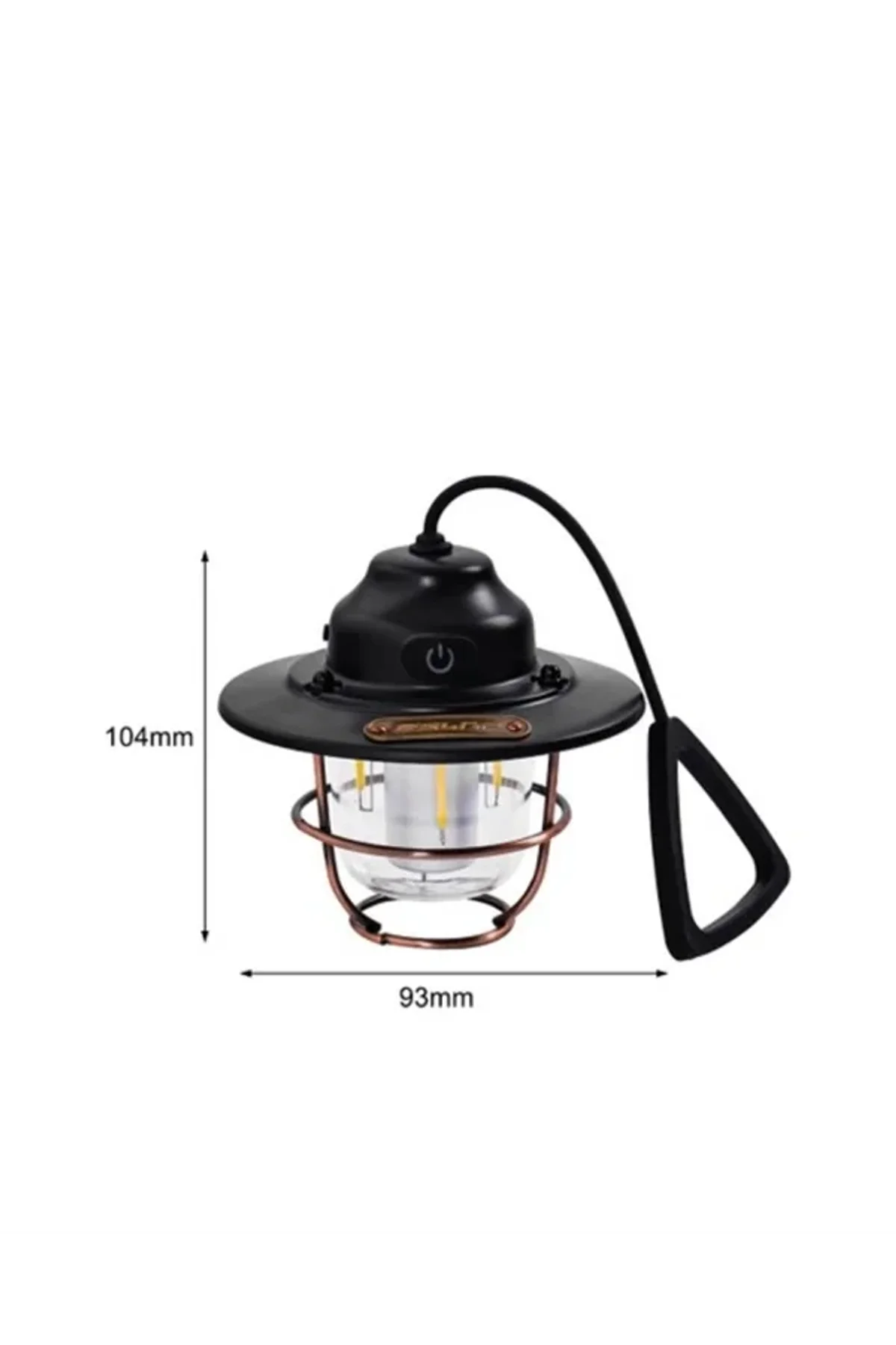 Usb Şarjlı Retro Led Kamp Feneri – 4 Işık Modu, Su Geçirmez, Taşınabilir - Just Cheap Store Görsel 4