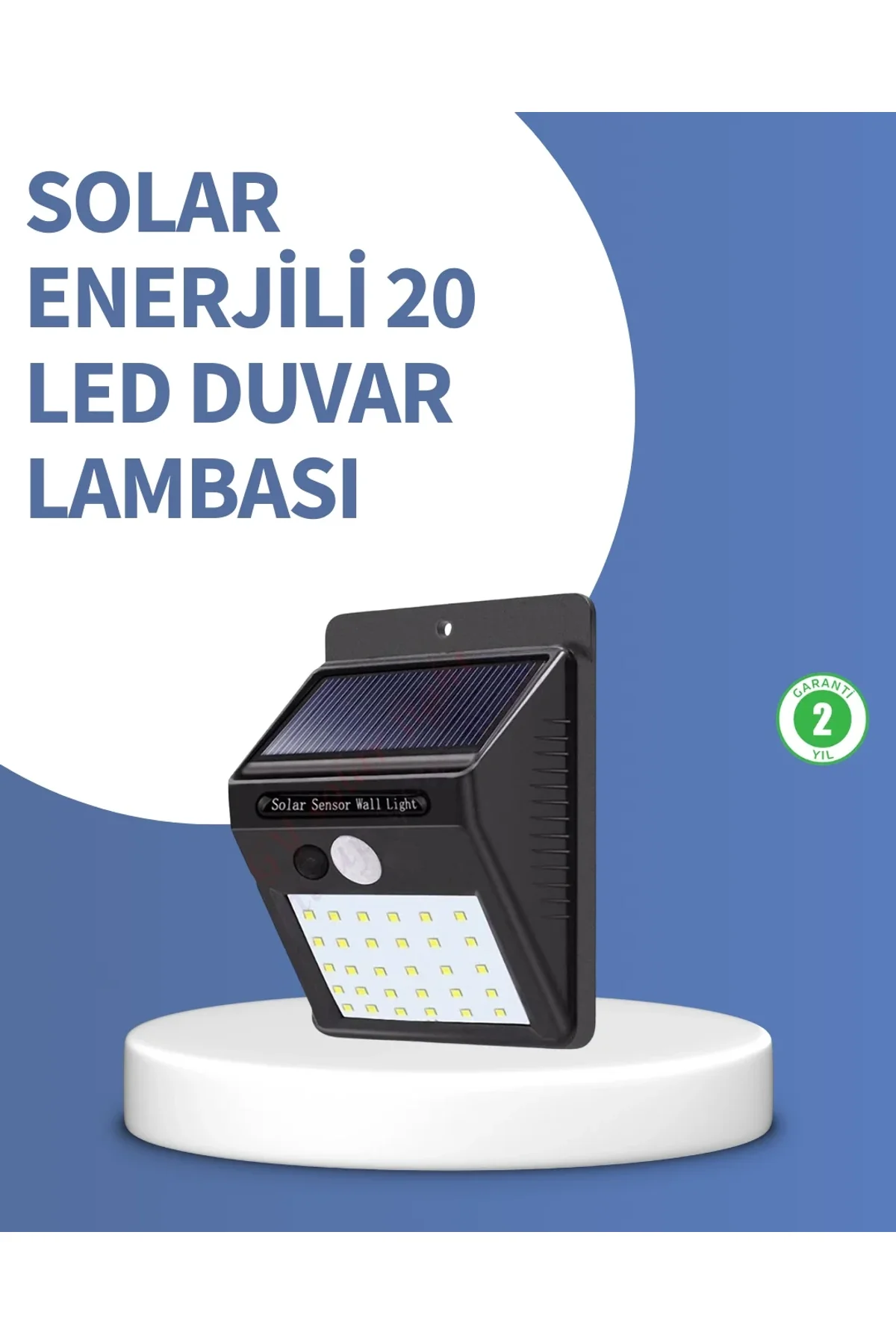 Ip65 Dayanıklı Solar Enerjili Dış Cephe Aydınlatma - Just Cheap Store Görsel 2