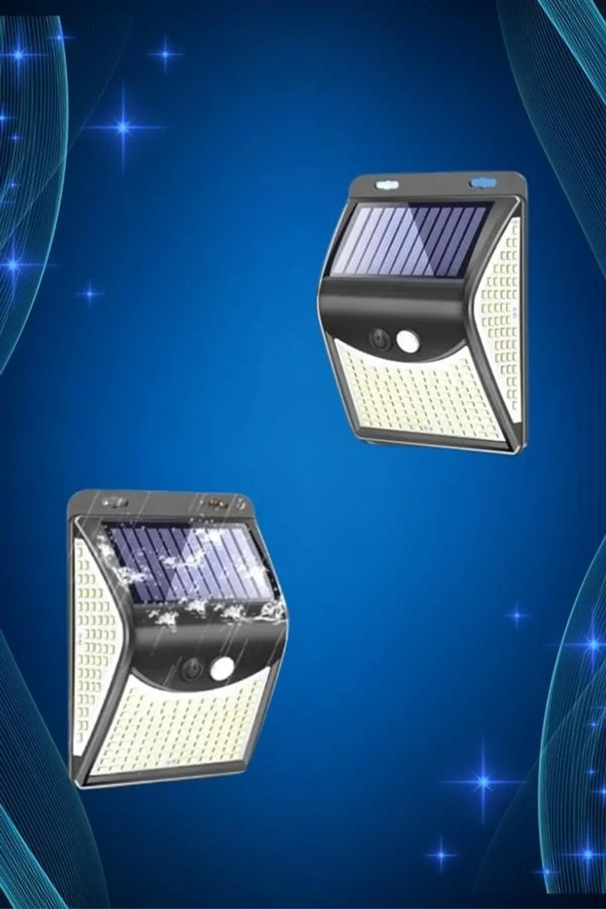 Solar Sensörlü Duvar Lambası Bahçe Lamba 20 Led Işık - Just Cheap Store Görsel 2