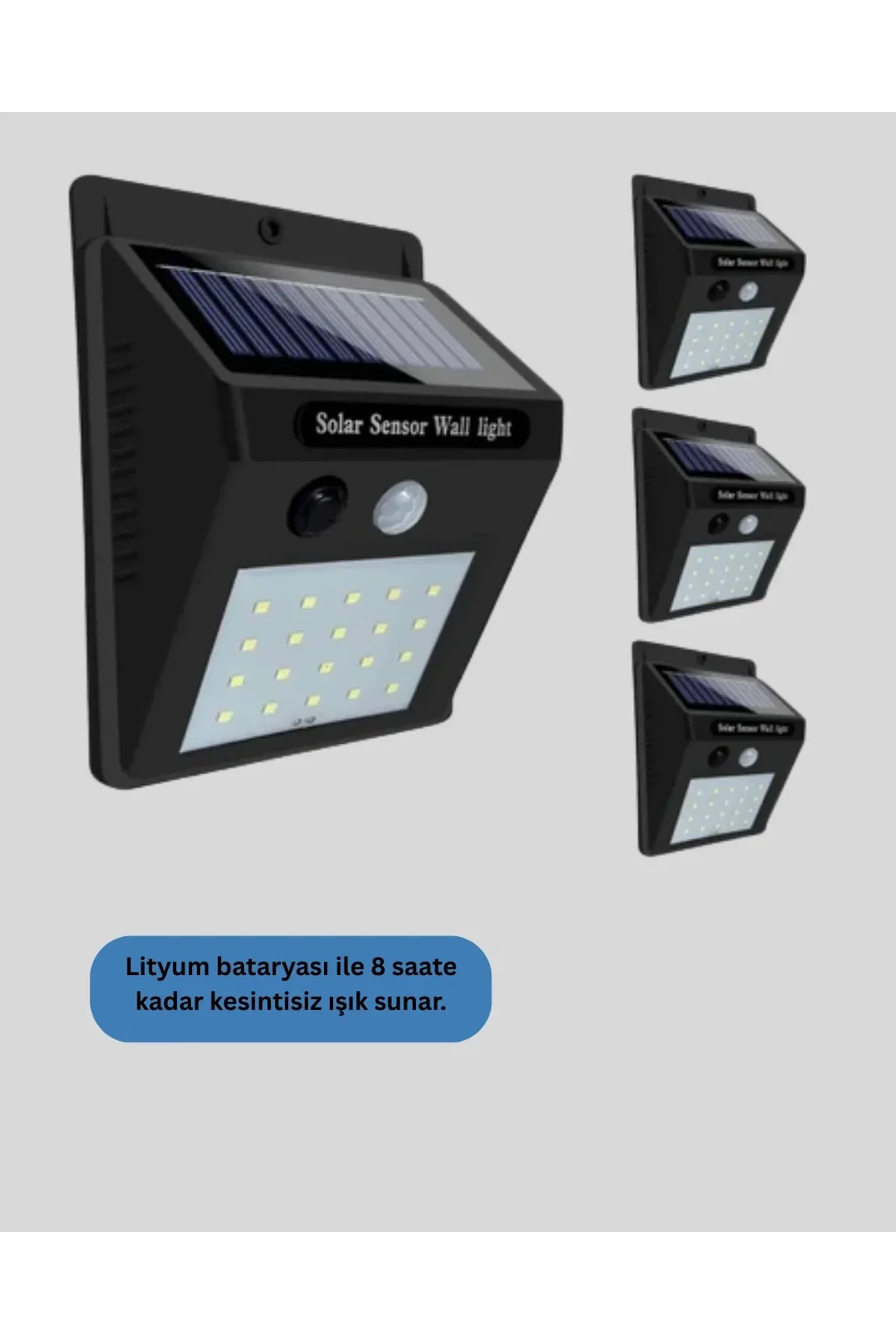 Güneş Enerjili Su Geçirmez Dış Mekan Aydınlatma - Just Cheap Store Görsel 5