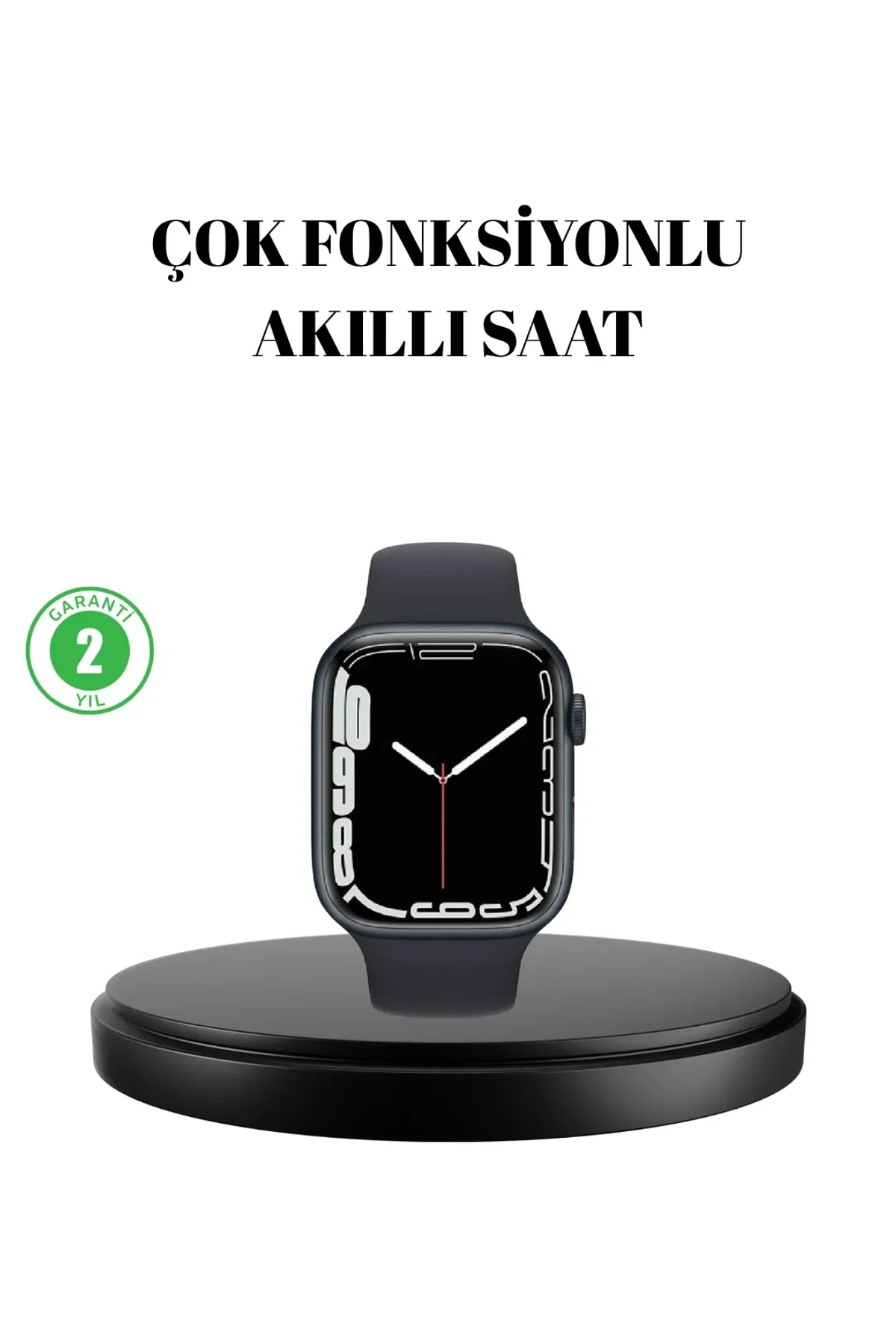 1.9 İnç Akıllı Saat – Bluetooth 5.0, Kablosuz Şarjlı, Ip68 Su Geçirmez Akıllı Saat - Just Cheap Store Görsel 2