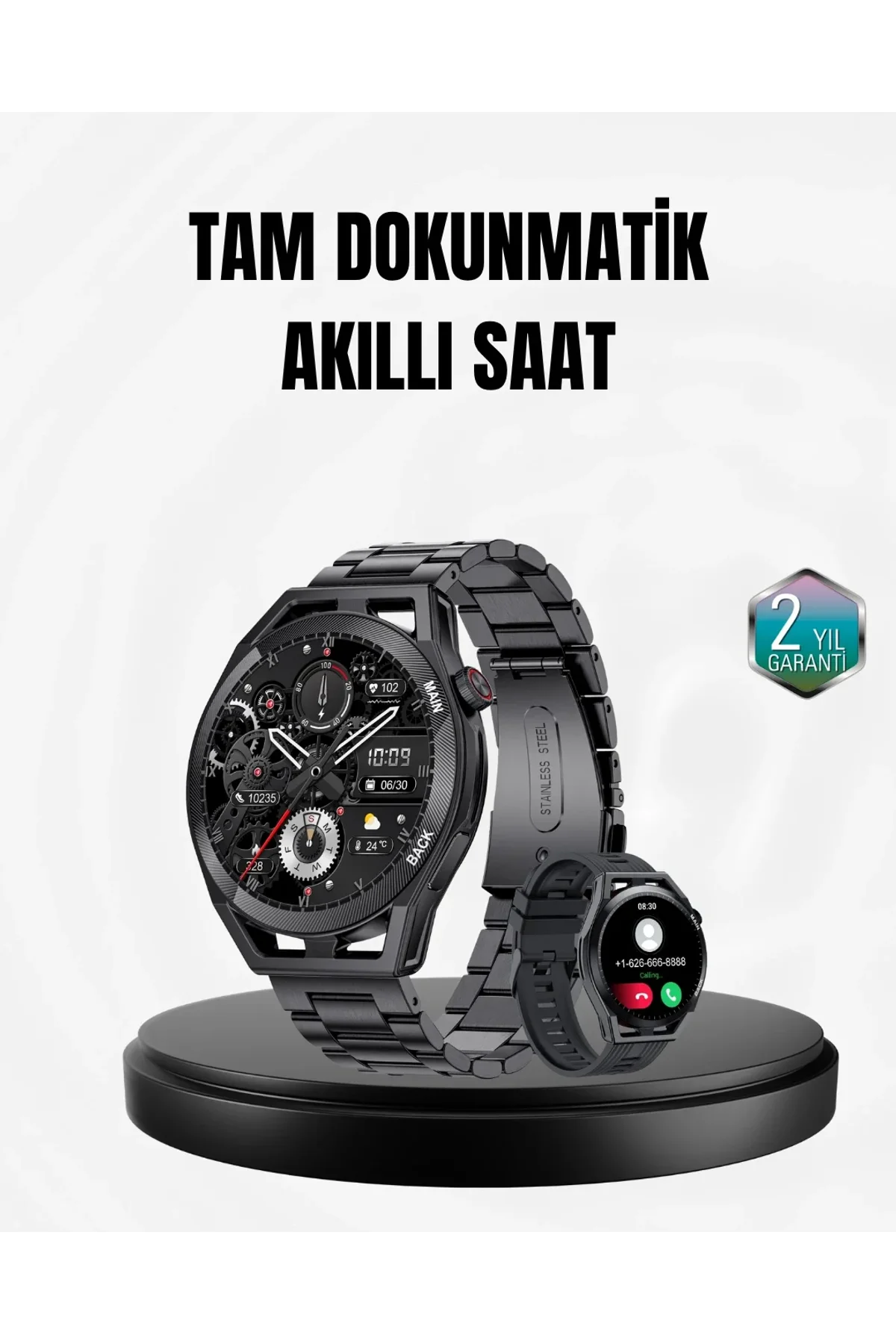 Spor Ve Sağlık Takip Özellikli Akıllı Saat – Kalp Atış, Uyku Ve Adım Ölçer Fonksiyonlu - Just Cheap Store Görsel 2