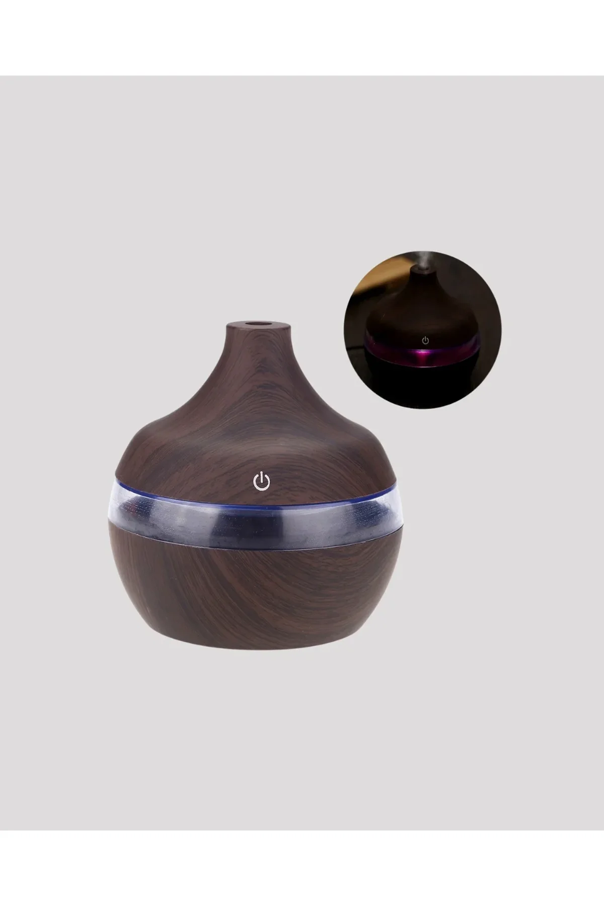 7 Renk Led Işıklı Ultrasonik Aroma Difüzör 300 Ml - Just Cheap Store Görsel 3
