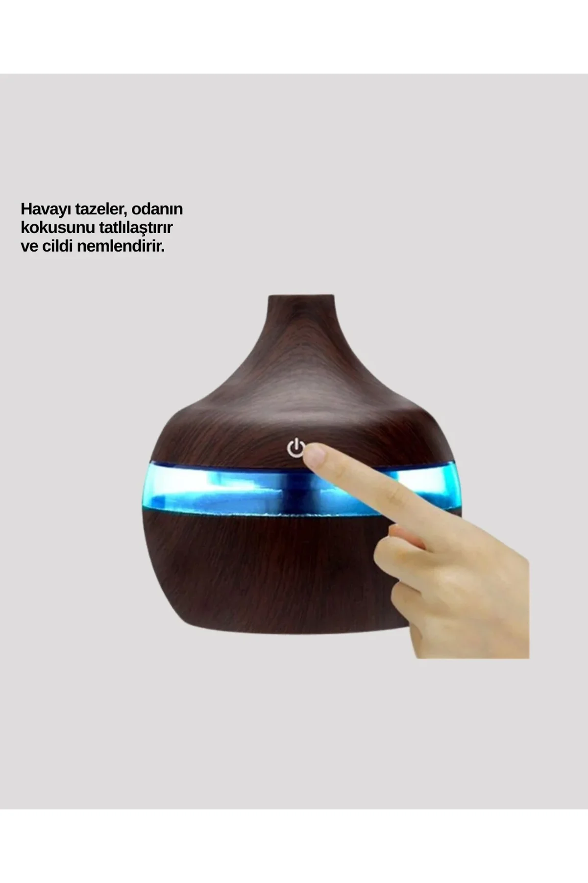 7 Renk Led Işıklı Ultrasonik Aroma Difüzör 300 Ml - Just Cheap Store Görsel 5
