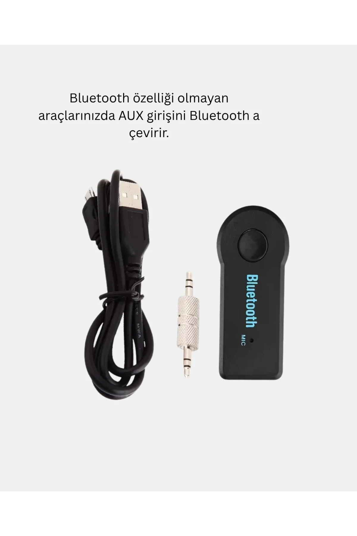 Bluetooth Araç Kiti Aux Mp3 Çalar Kablosuz Eller Serbest Cihaz - Just Cheap Store Görsel 4